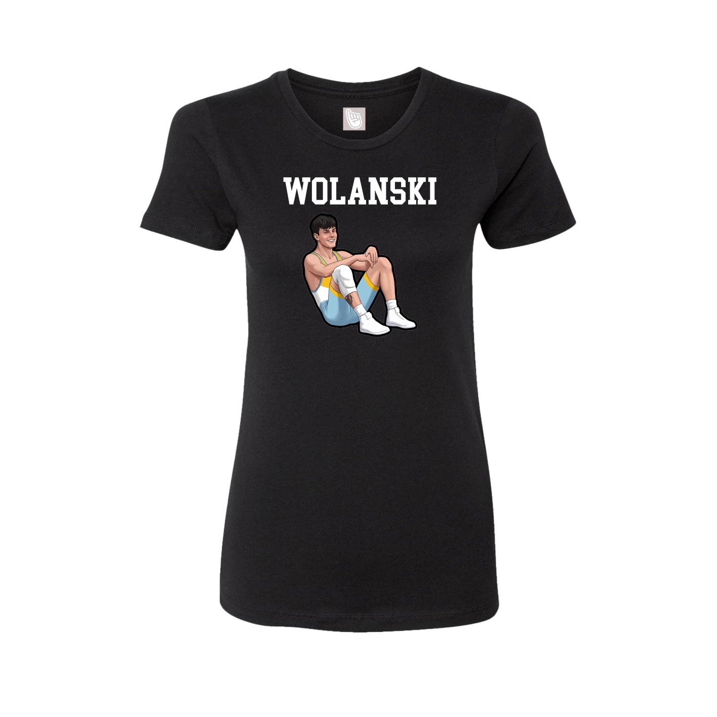 Fitted Women's Tee — Shirsey in Black