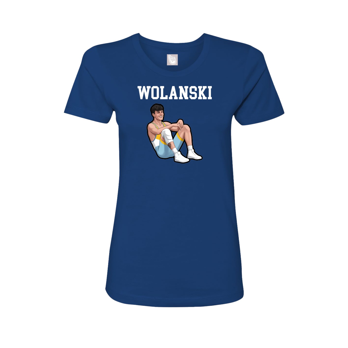 Fitted Women's Tee — Shirsey in Royal