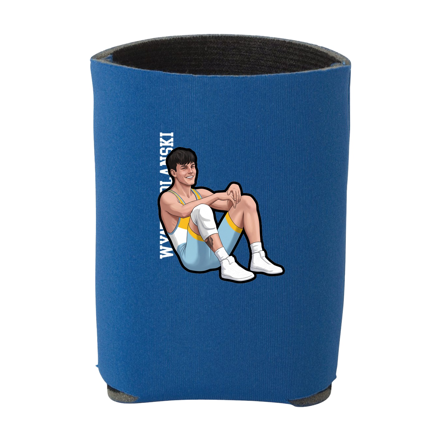 Can Holder — Name Vertical in Royal