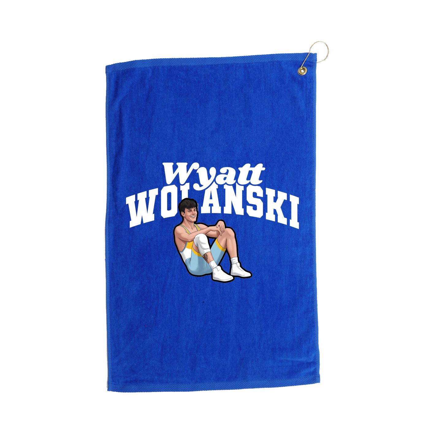 Golf Towel — Signature Arch in Royal