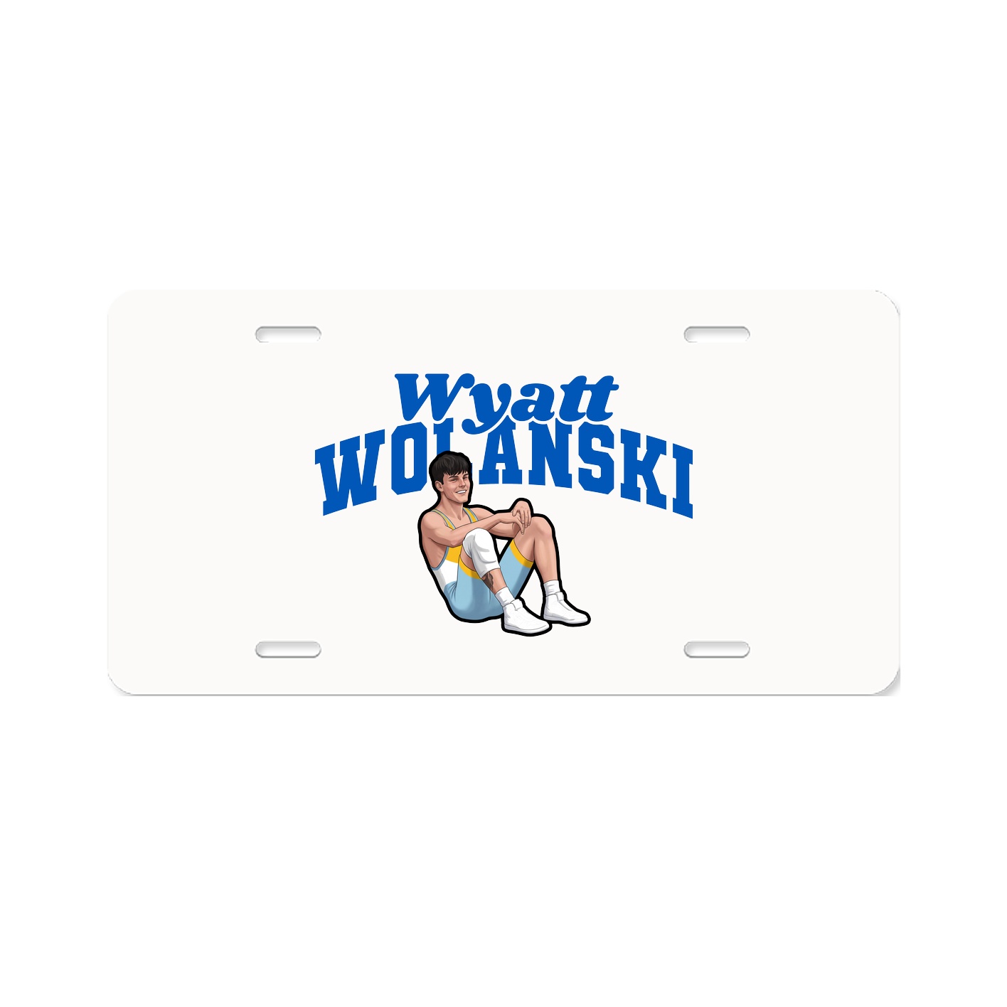 License Plate — Signature Arch in Classic