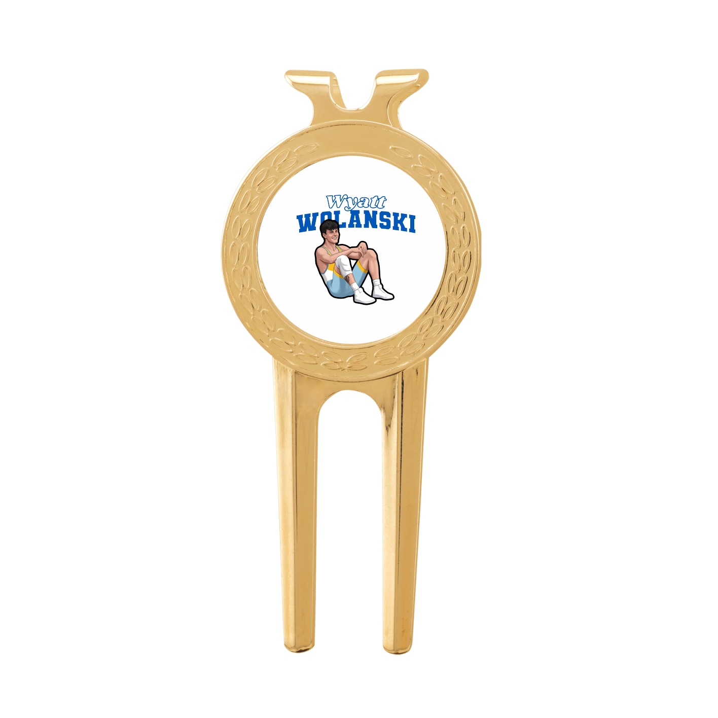 Divot Tool with Ball Marker — Name Arch in Classic
