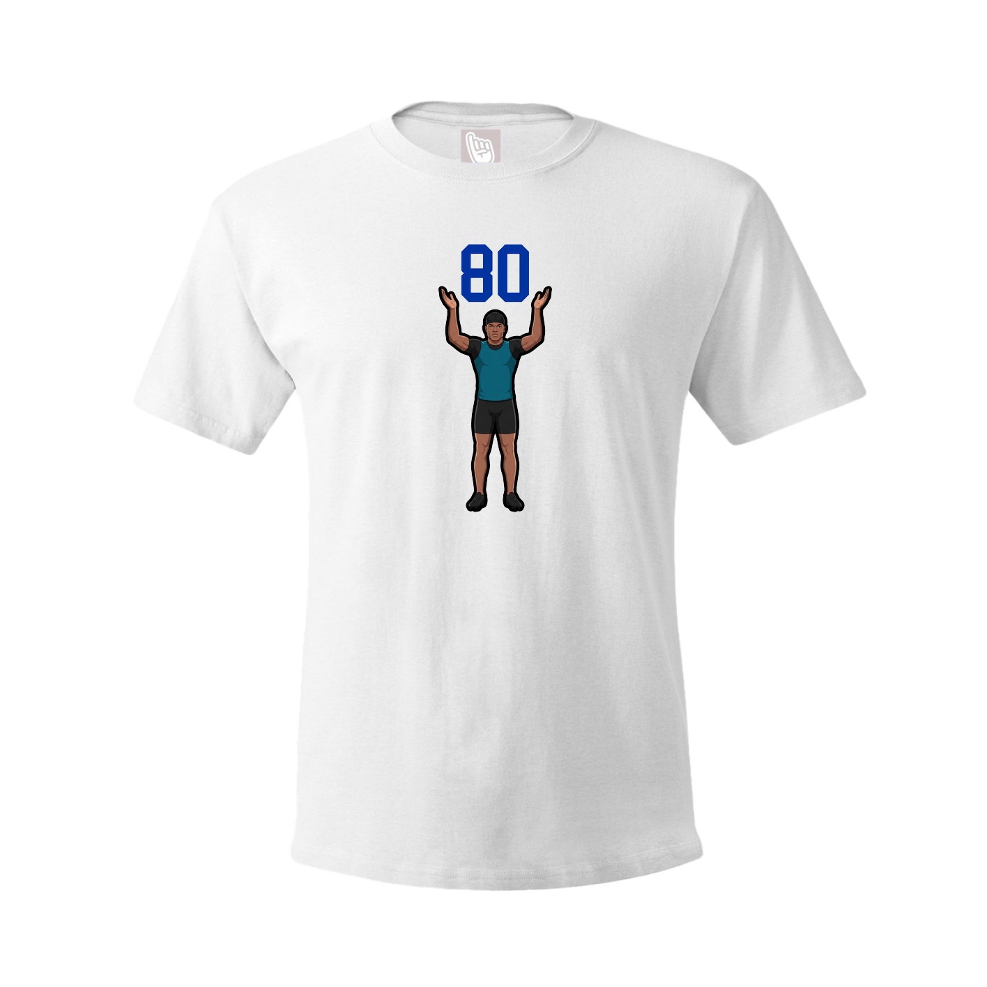 Tee — Number Top in White