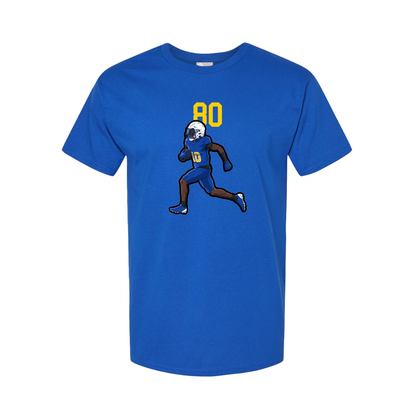 Youth Tee — Number Top in Royal