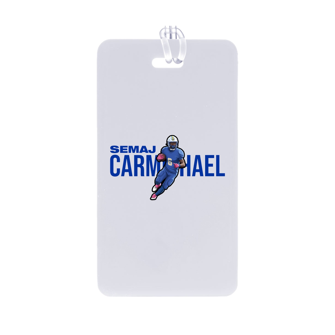Bag Tag — Player Name in Classic