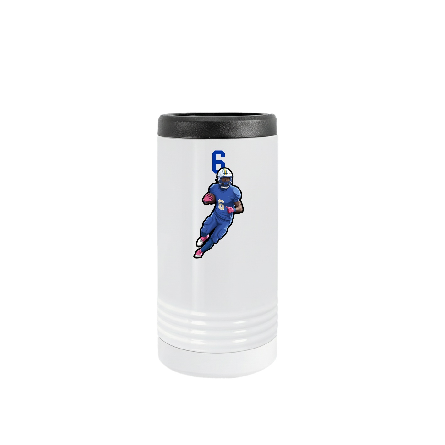 Slim Beverage Holder — Number Top in White