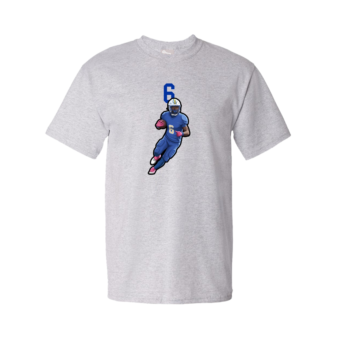 Tee — Number Top in Grey