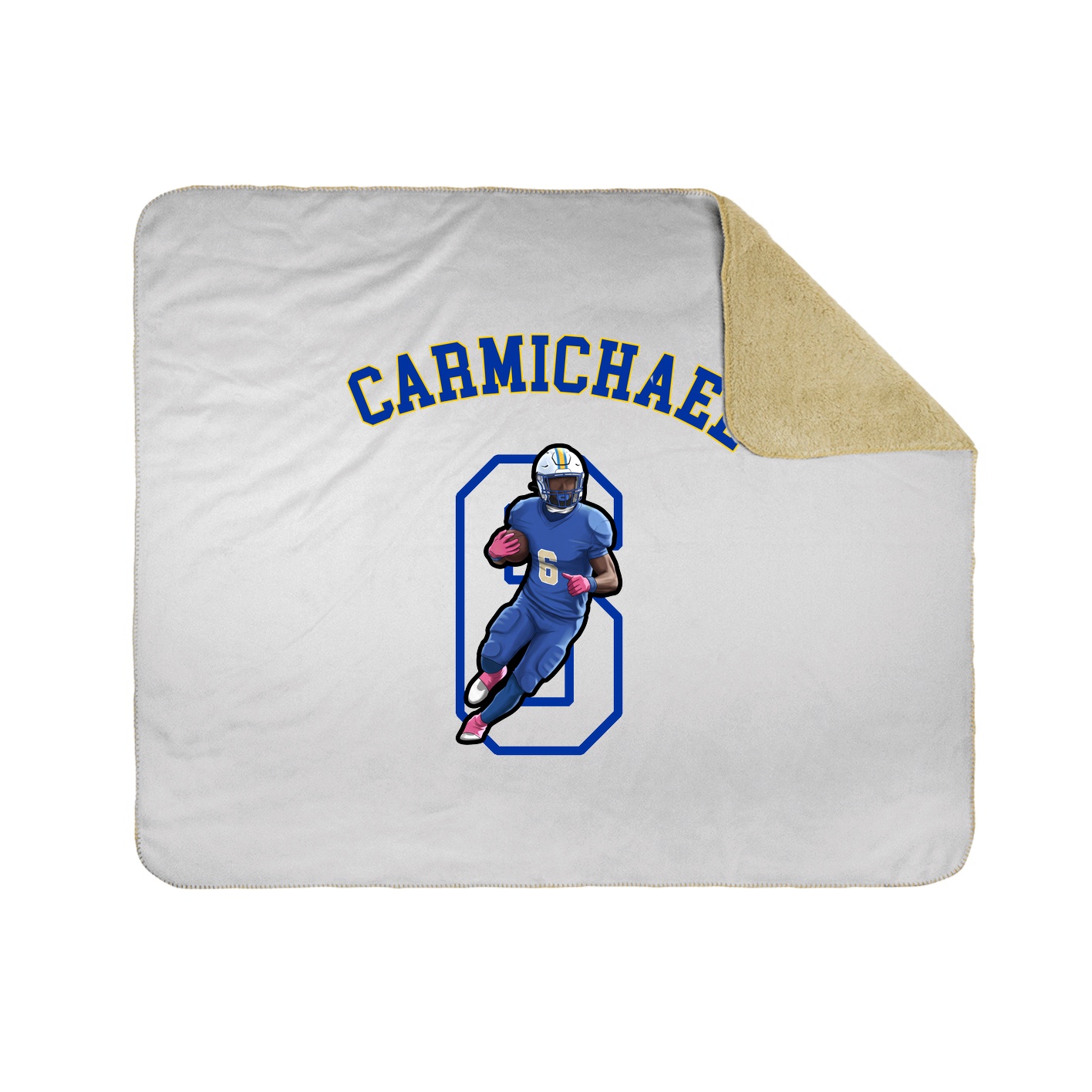 Throw Blanket — Shirsey Arch in White