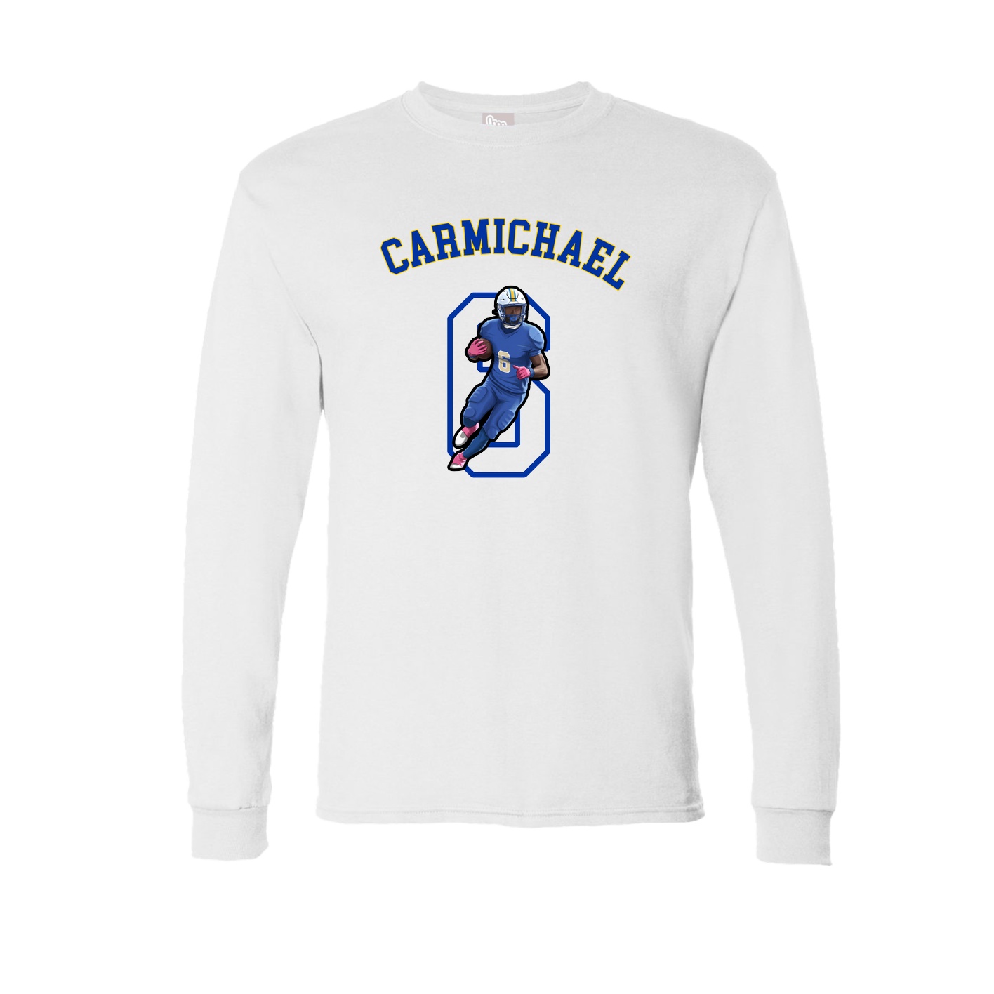 Long Sleeve Tee — Shirsey Arch in White