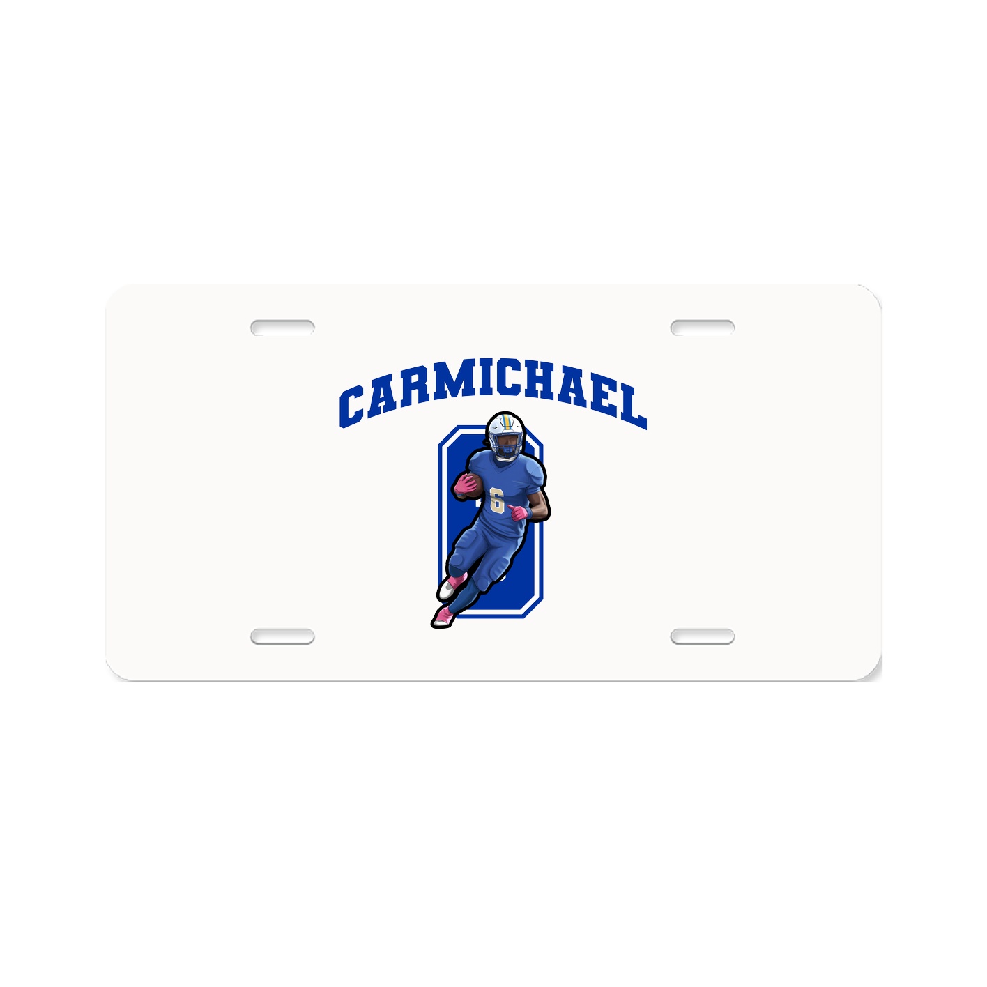 License Plate — Number in Classic
