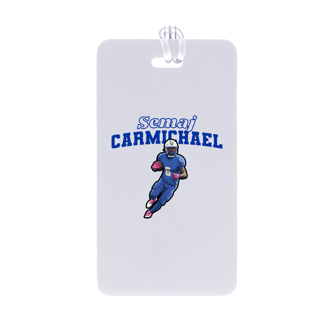 Bag Tag — Name Arch in Classic