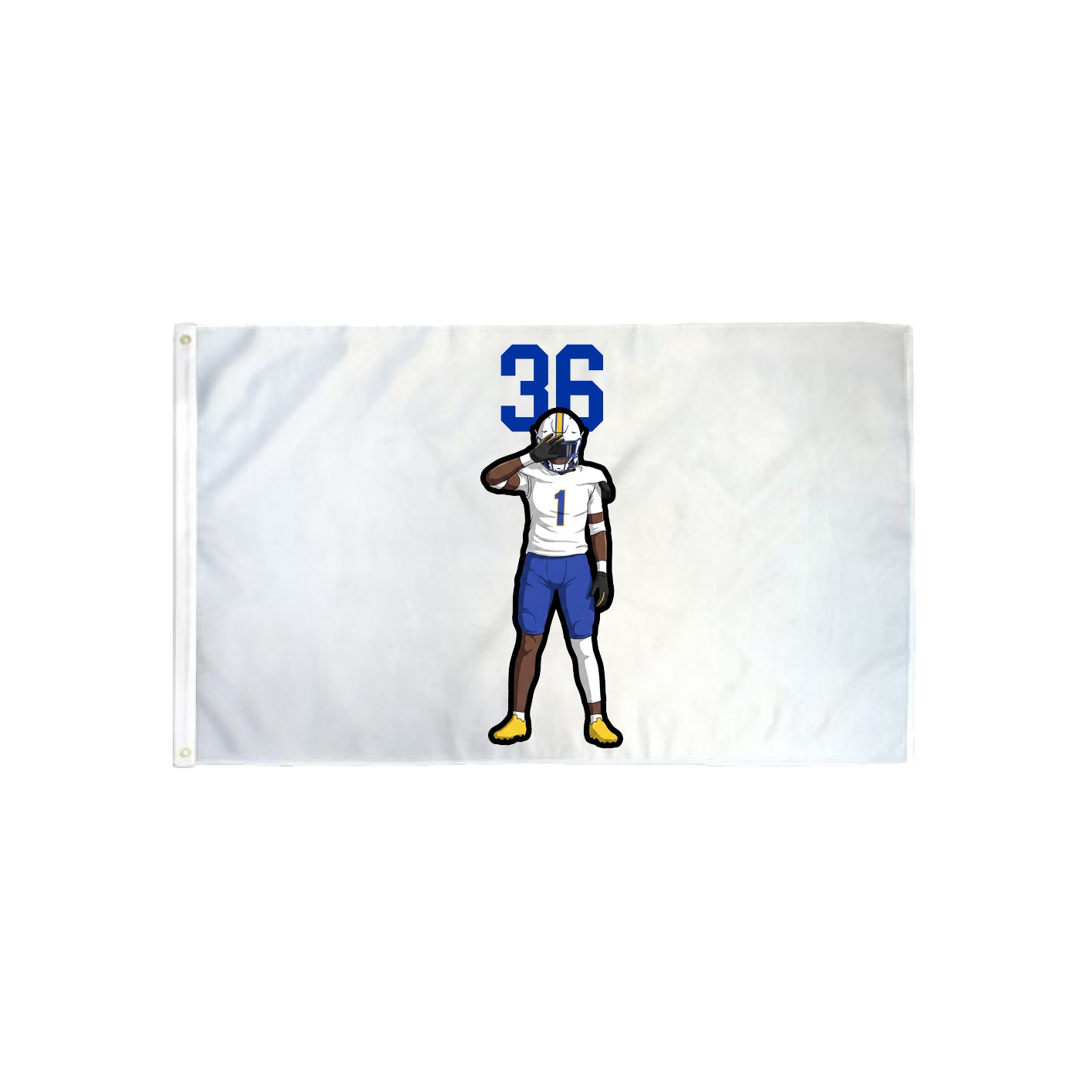 3x5 Flag — Number Top in Classic