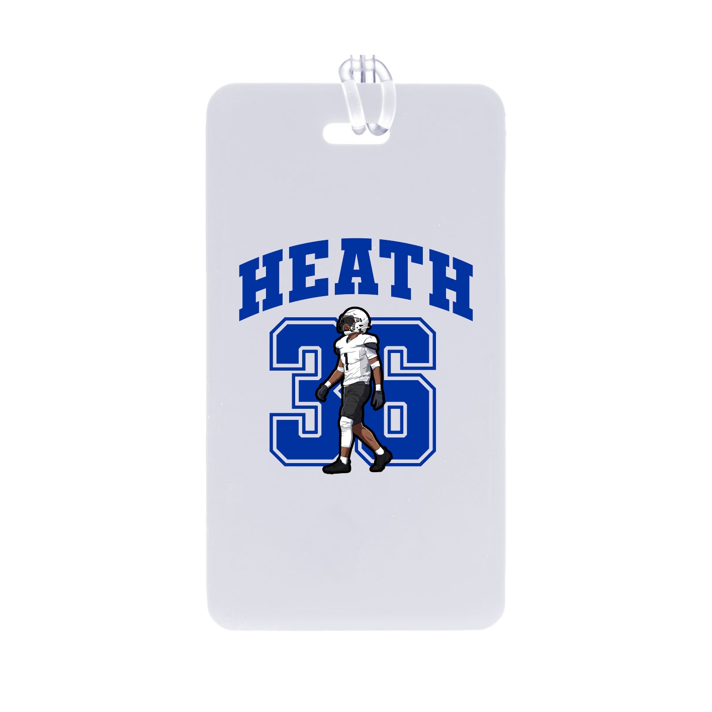 Bag Tag — Number in Classic