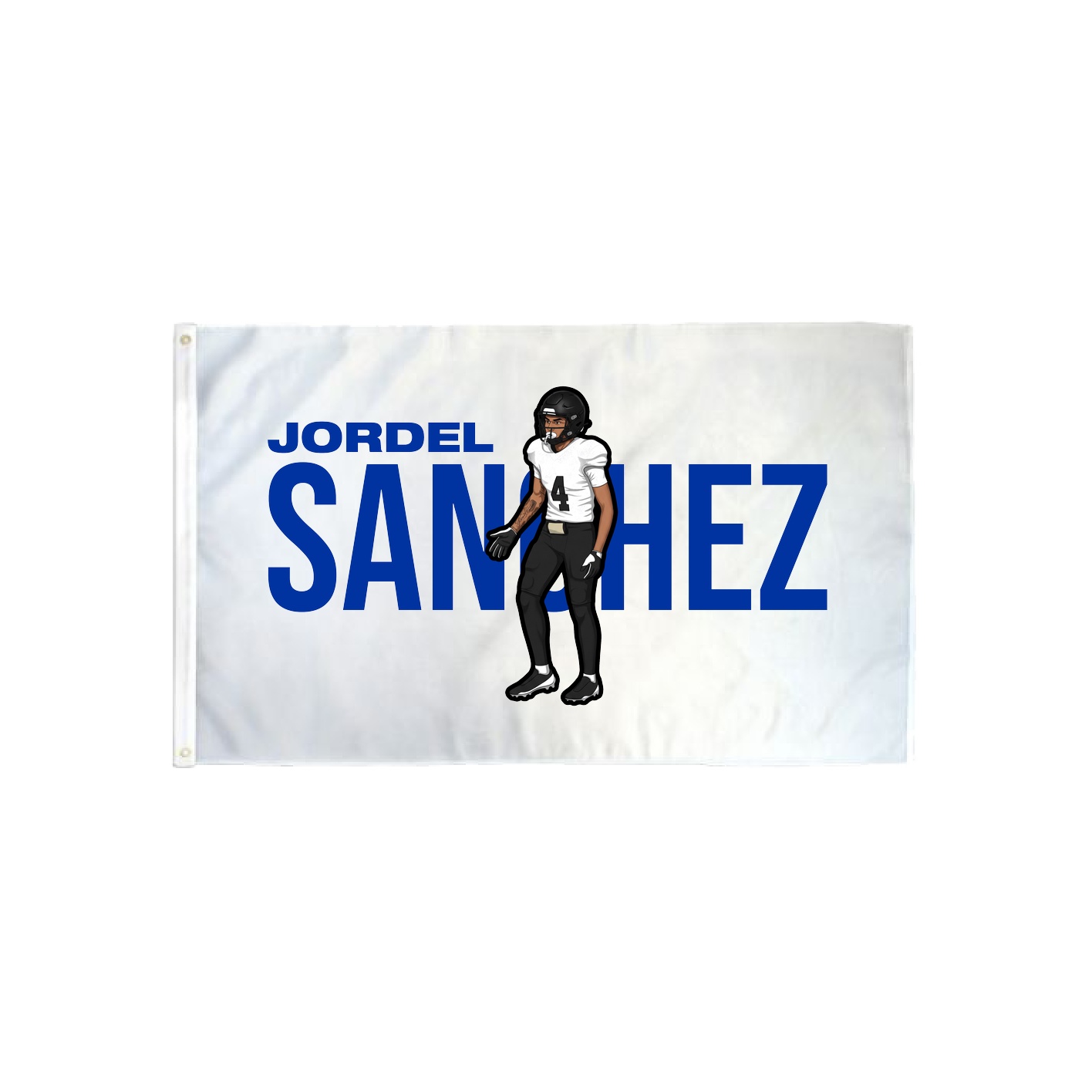 3x5 Flag — Player Name in Classic
