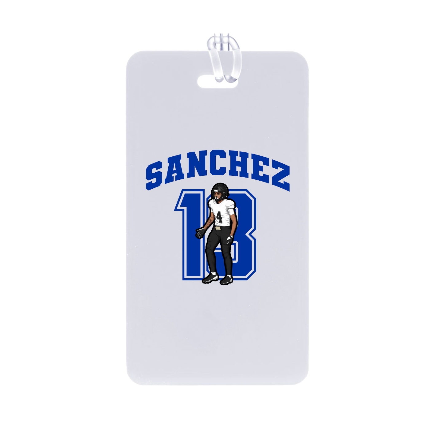 Bag Tag — Number in Classic