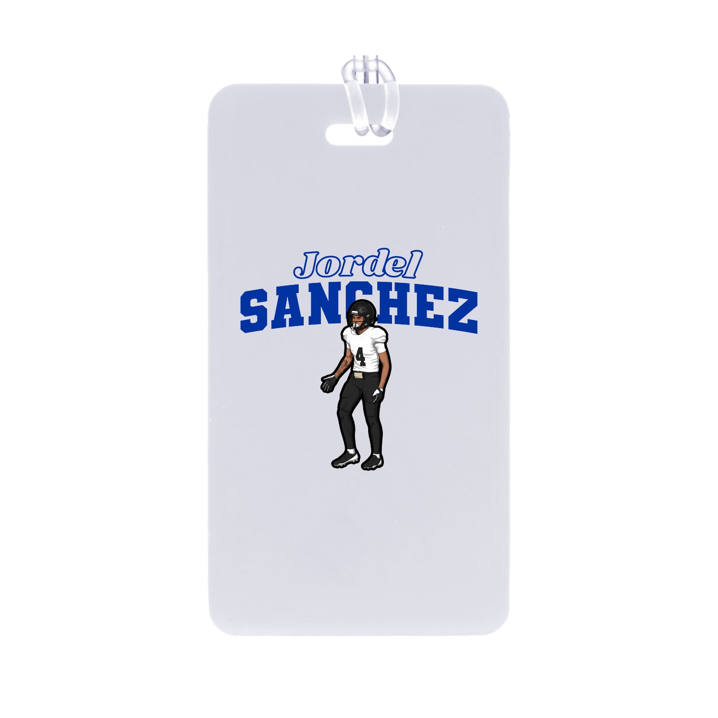 Bag Tag — Name Arch in Classic