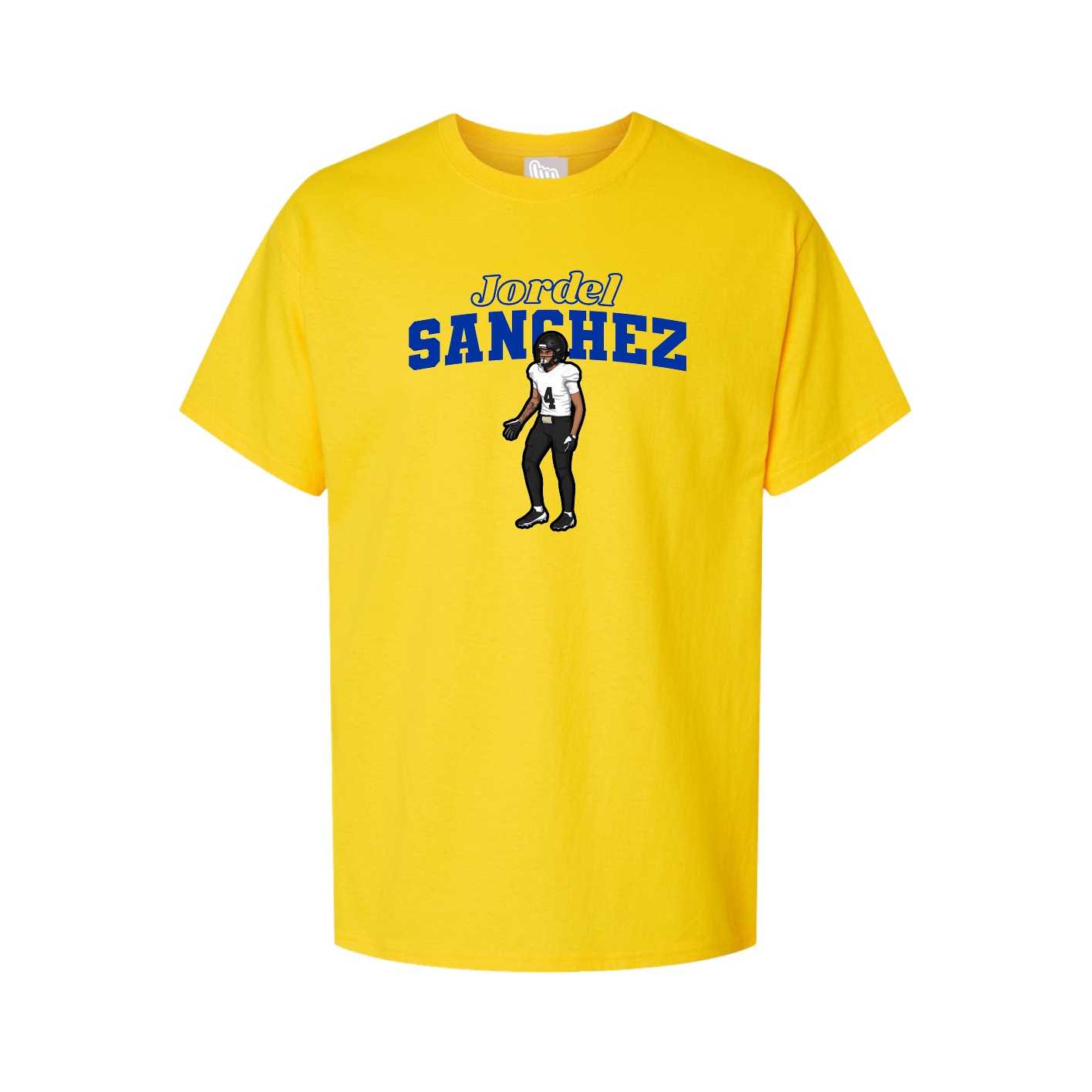 Tee — Name Arch in Gold