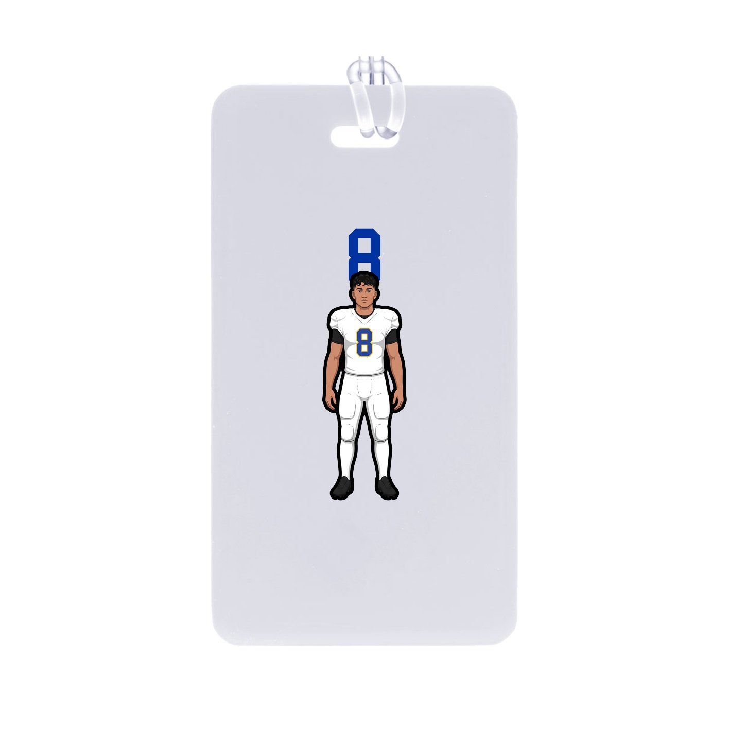 Bag Tag — Number Top in Classic