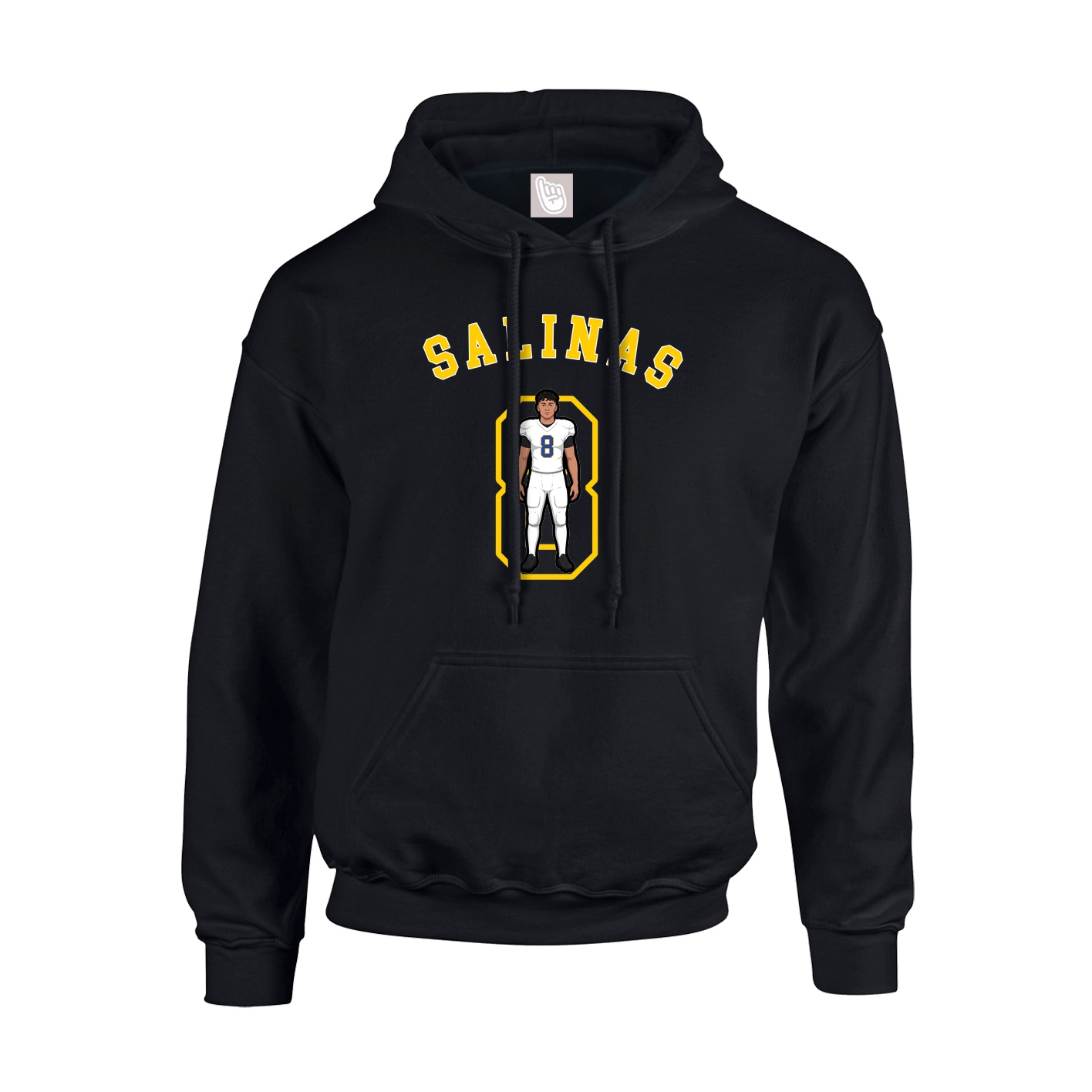 Youth Hoodie — Shirsey Arch in Black