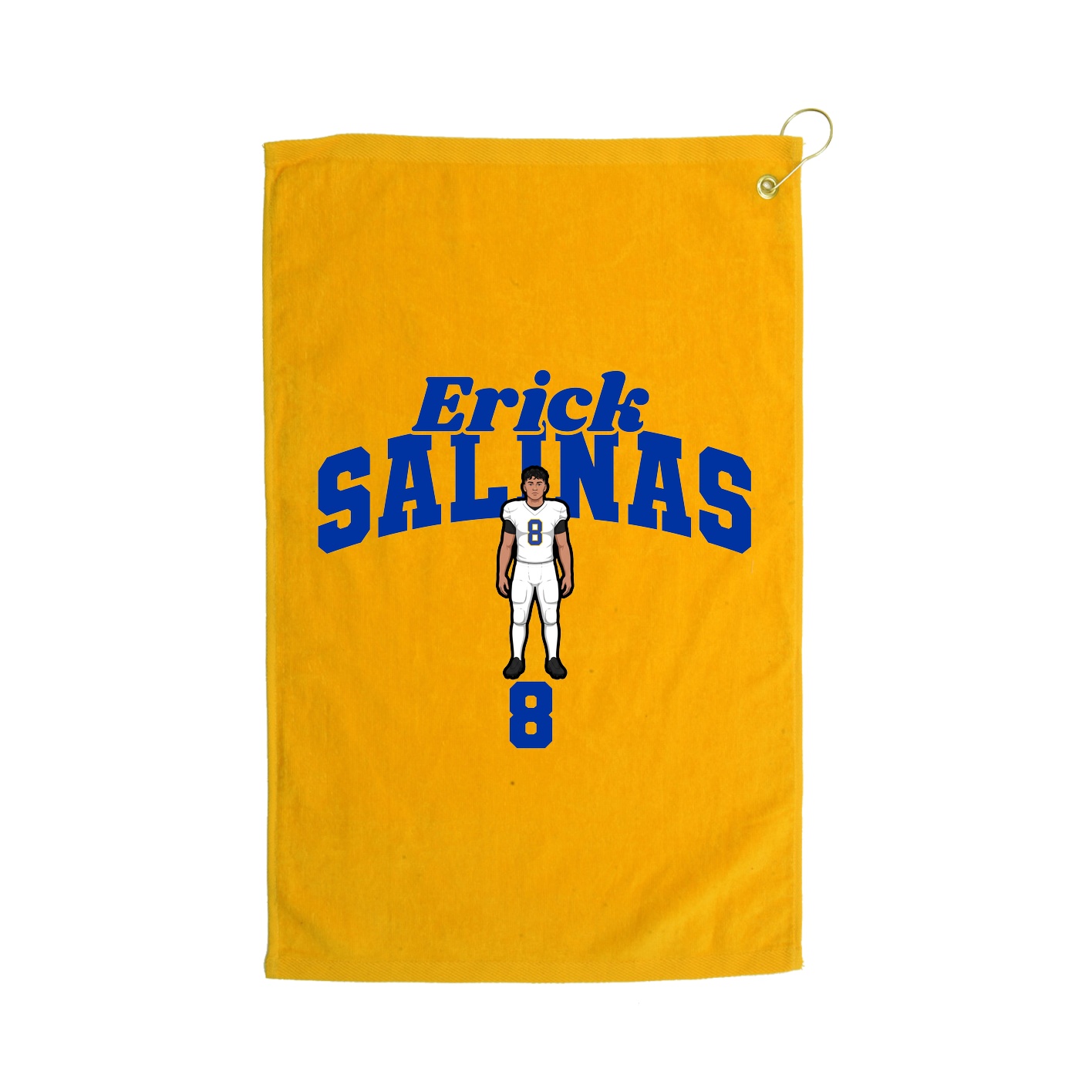 Golf Towel — Signature Arch in Gold