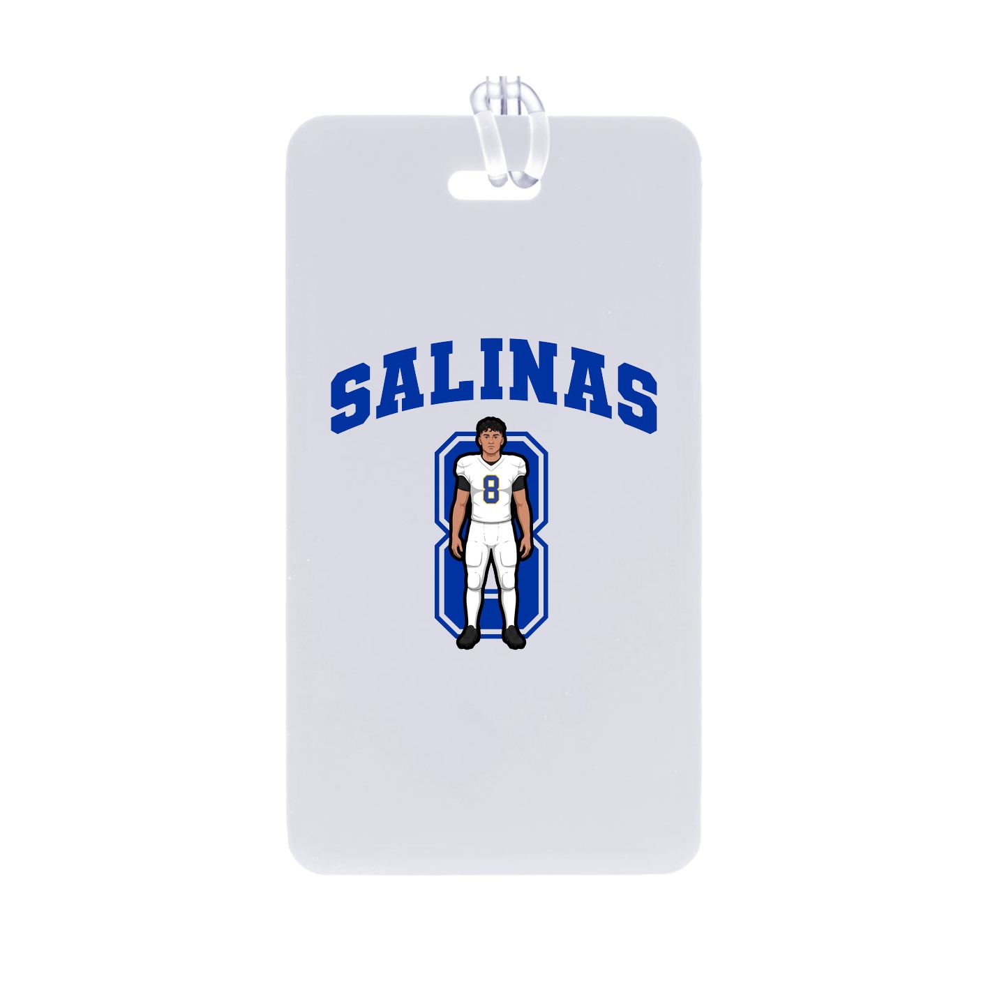 Bag Tag — Number in Classic