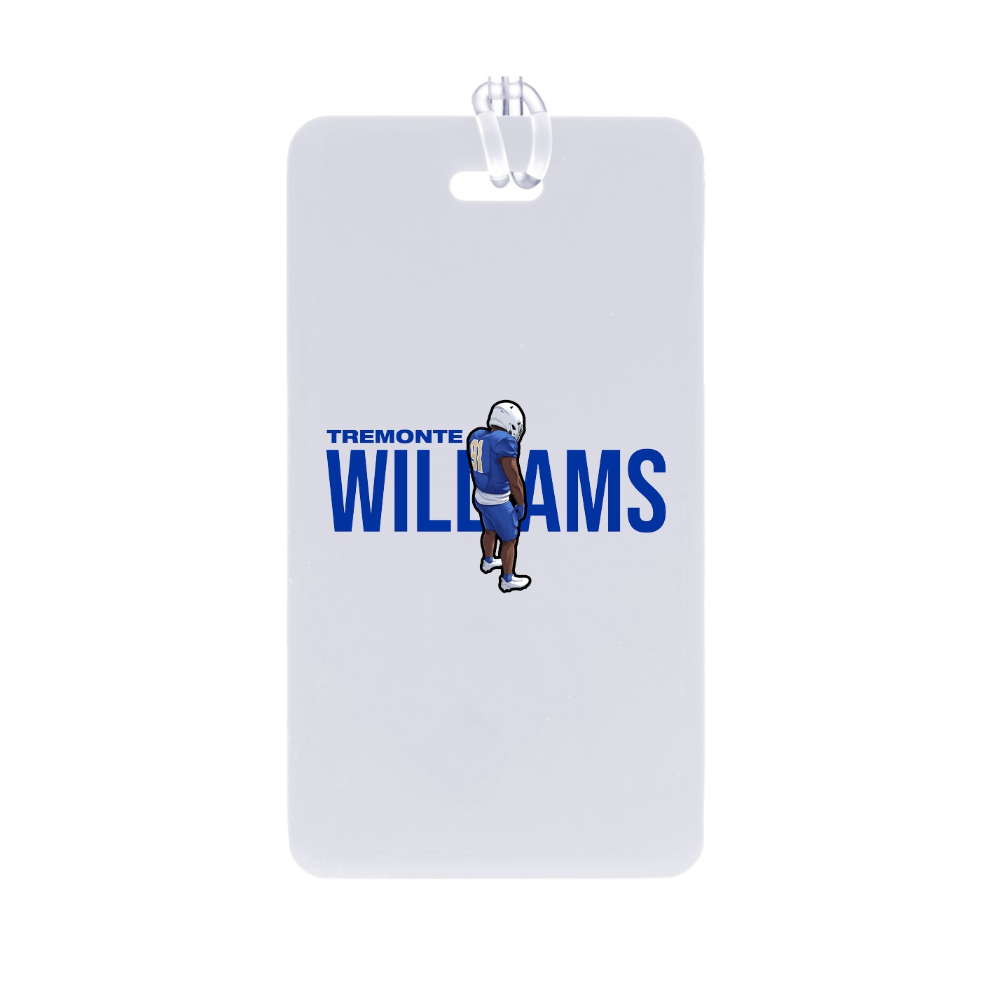 Bag Tag — Player Name in Classic