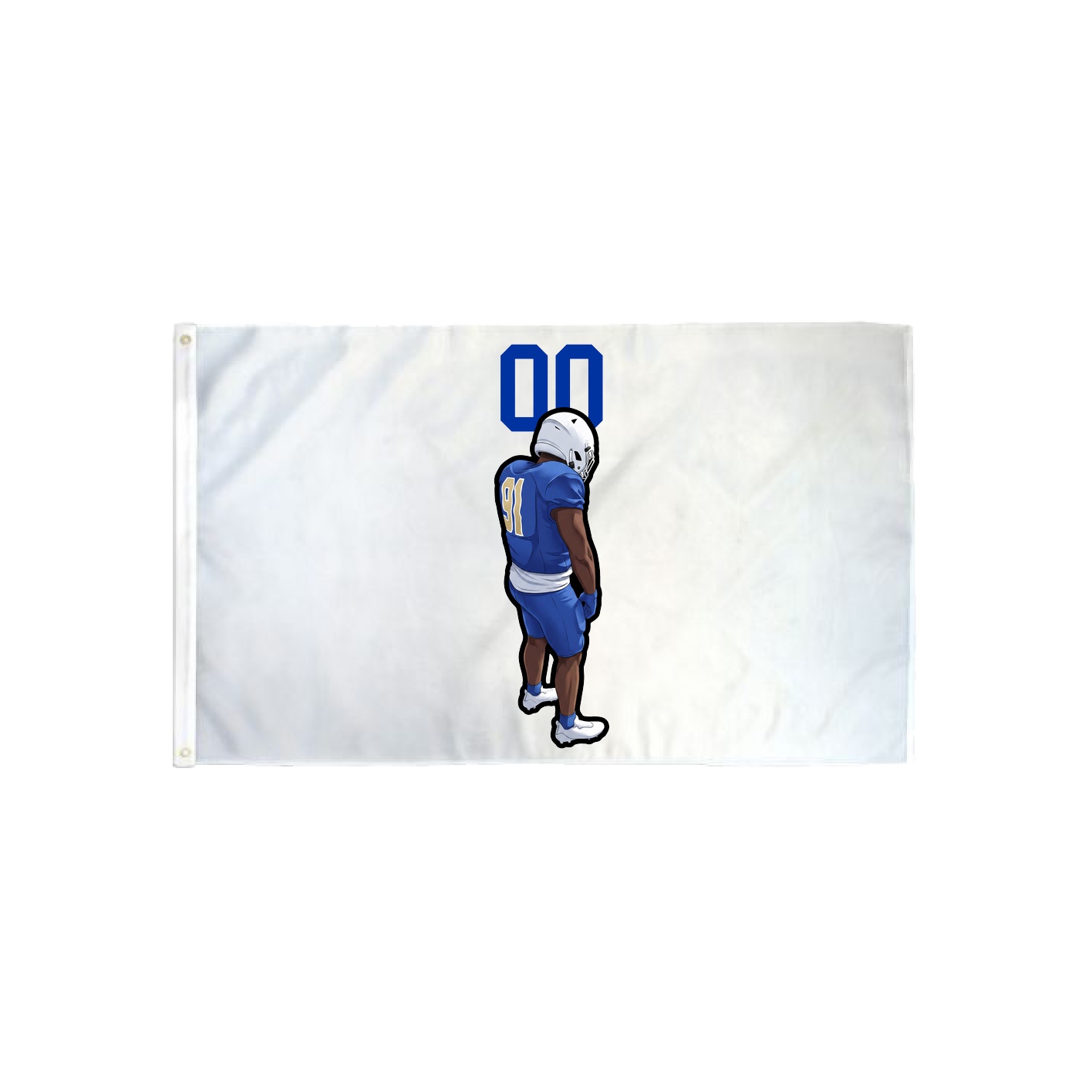 3x5 Flag — Number Top in Classic
