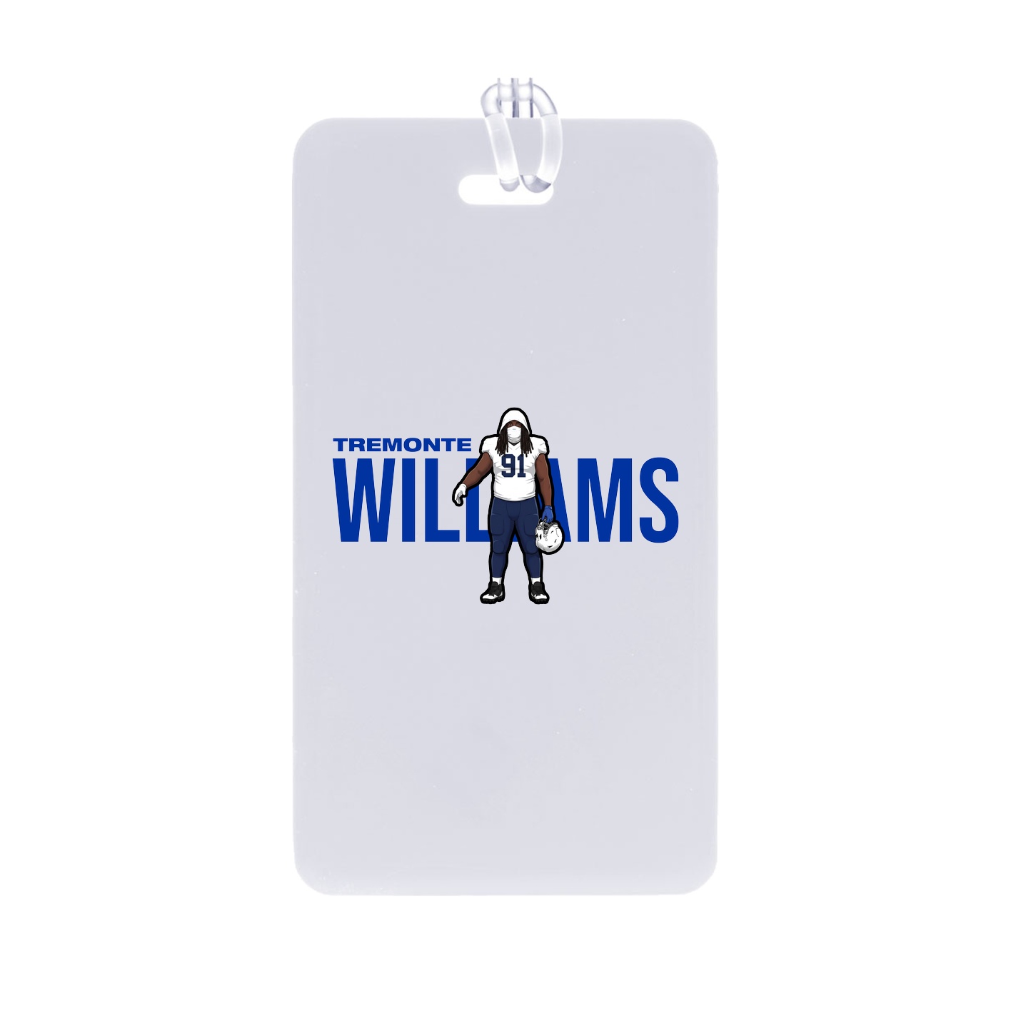 Bag Tag — Player Name in Classic