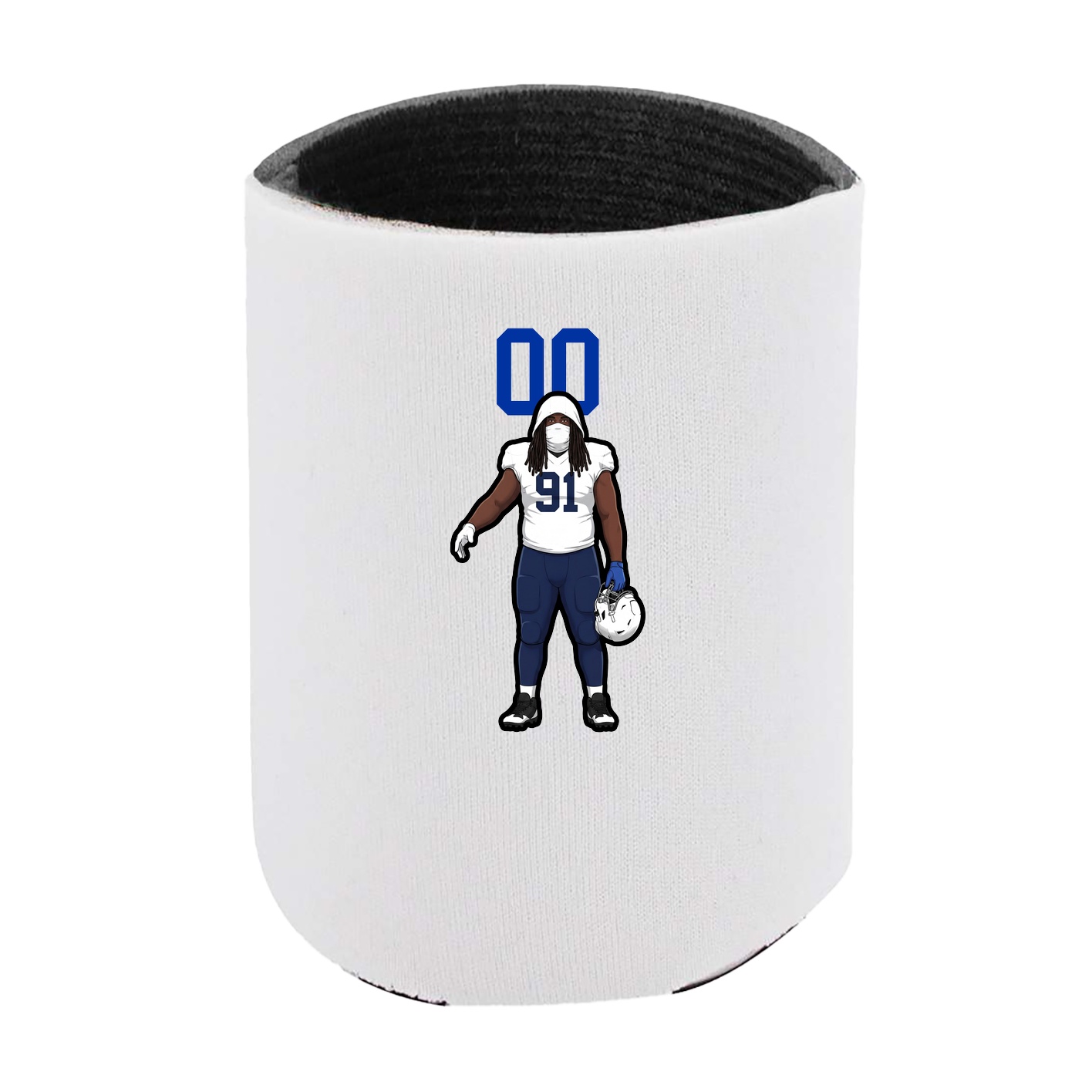 Can Holder — Number Top in White