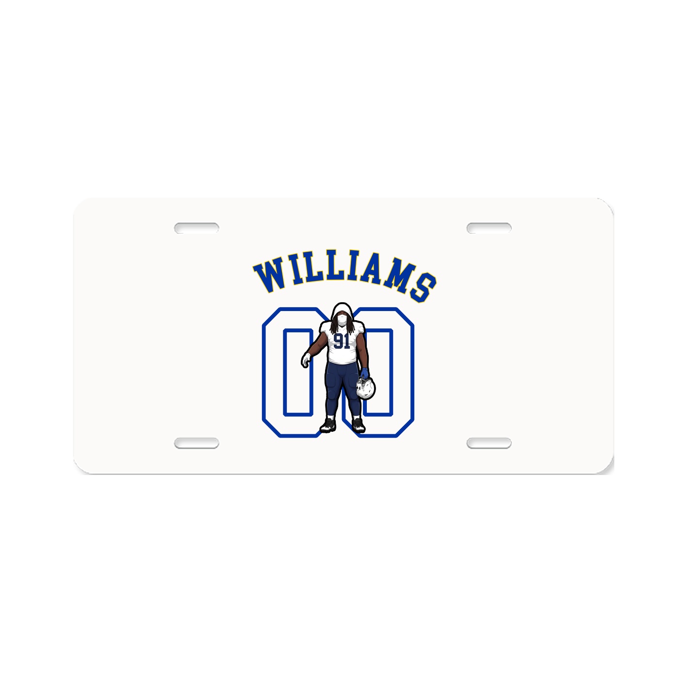 License Plate — Shirsey Arch in Classic