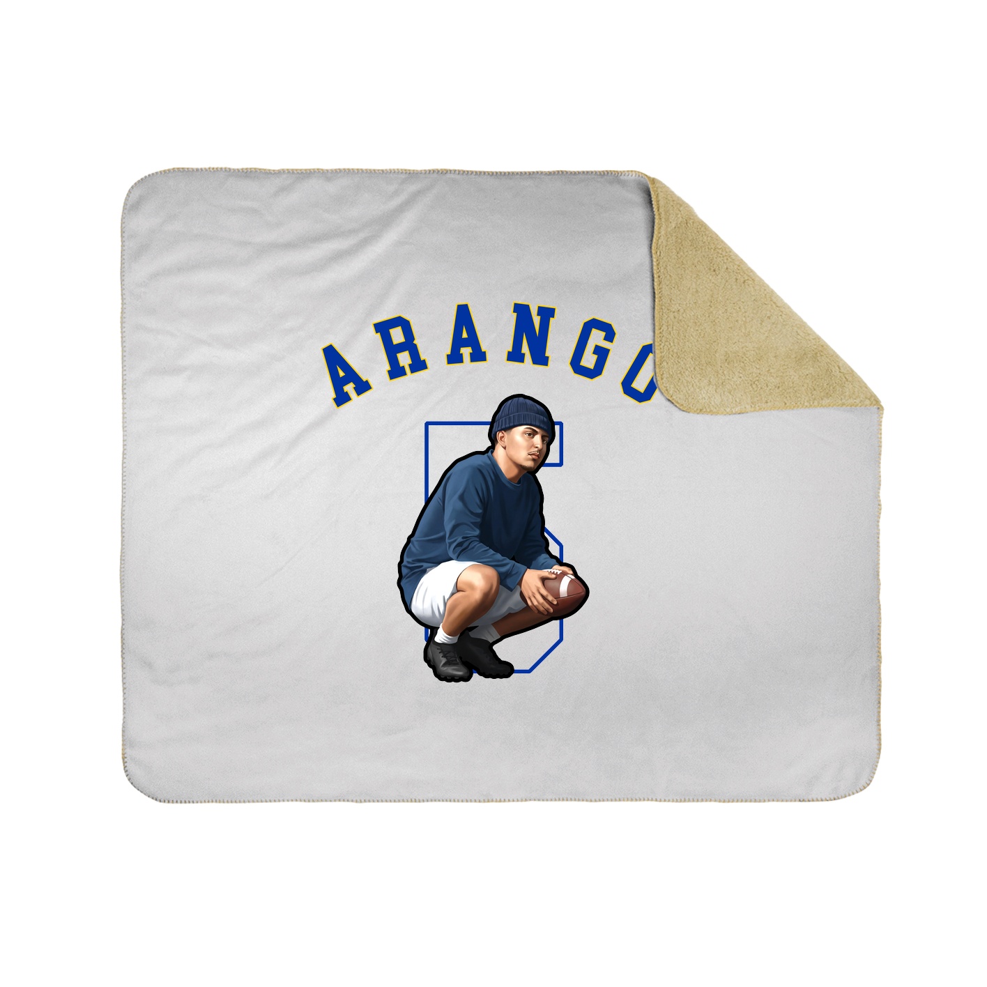 Throw Blanket — Shirsey Arch in White