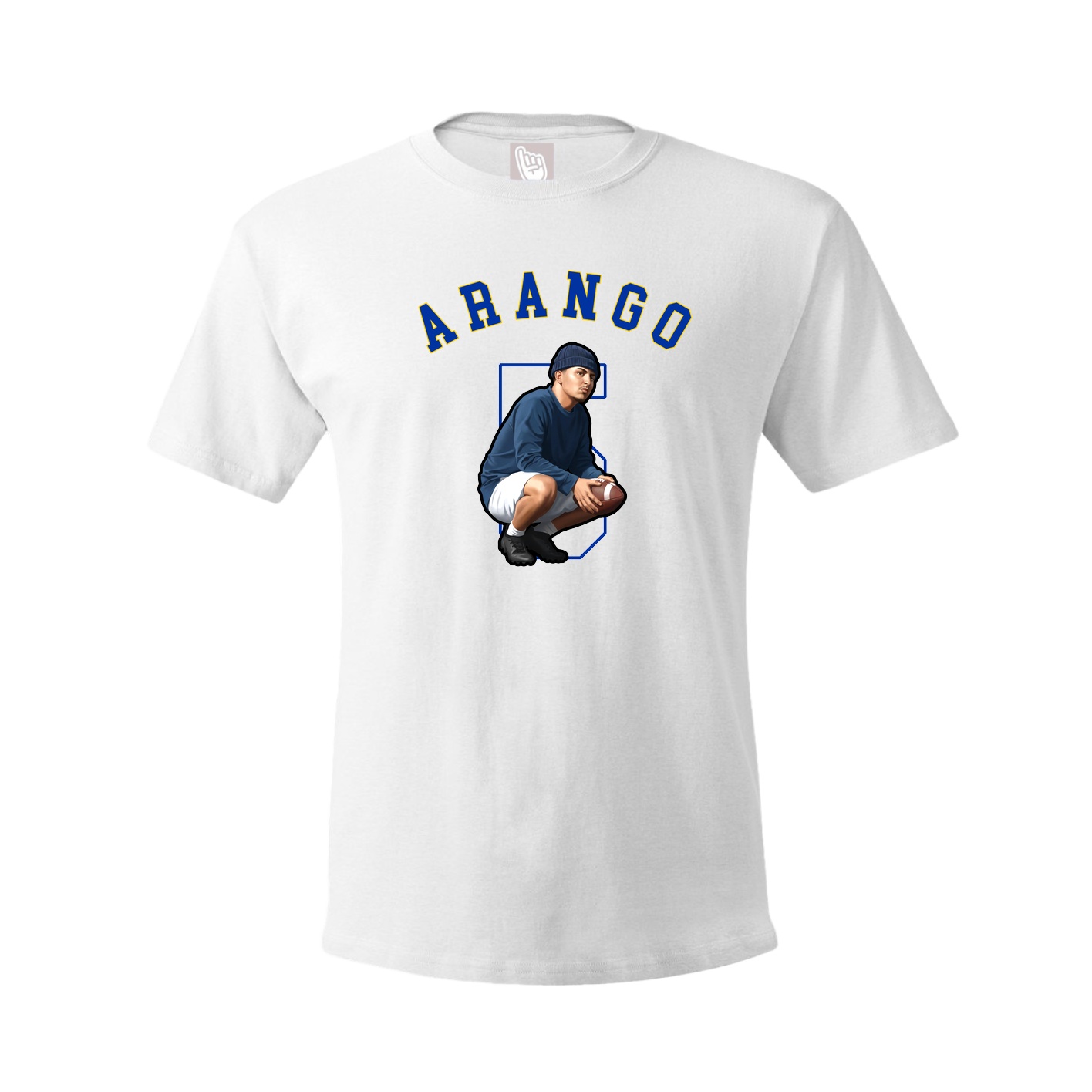 Youth Tee — Shirsey Arch in White