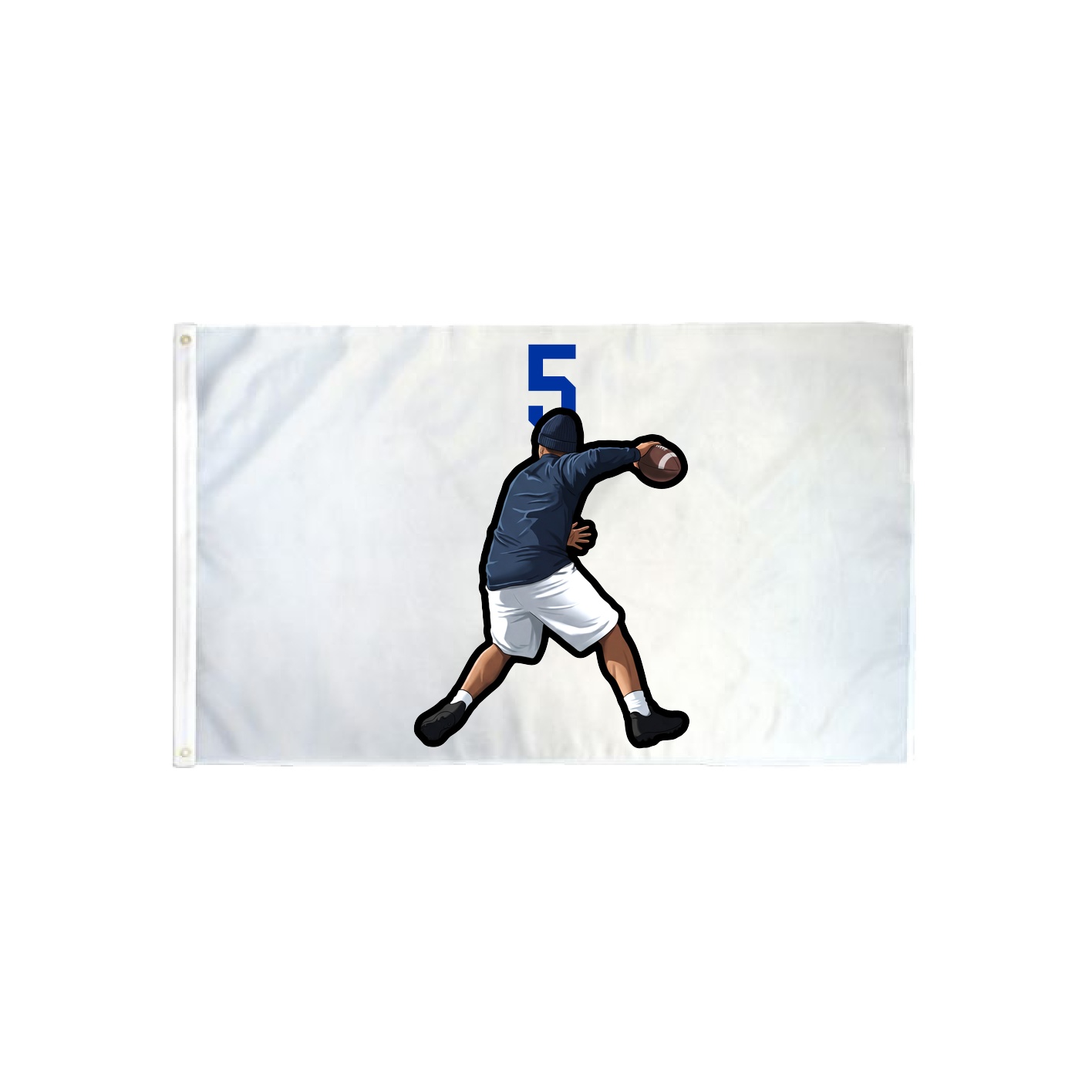 3x5 Flag — Number Top in Classic