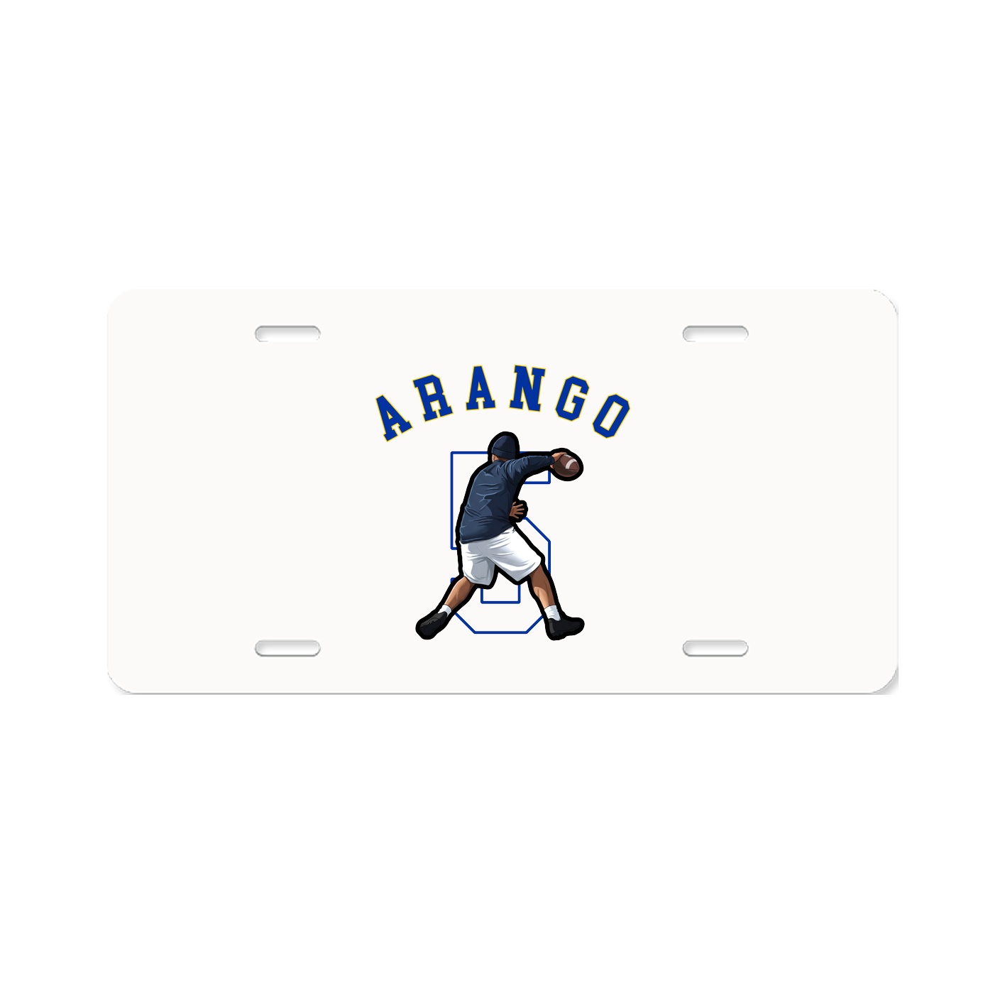 License Plate — Shirsey Arch in Classic