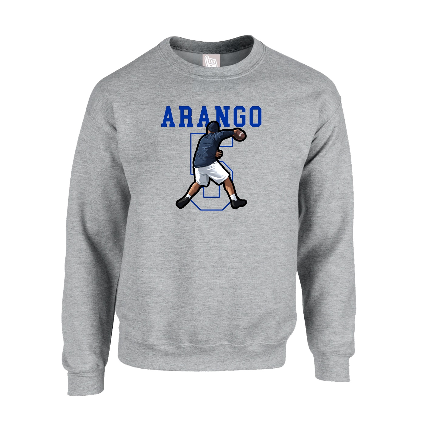 Fleece Crew — Shirsey in Grey