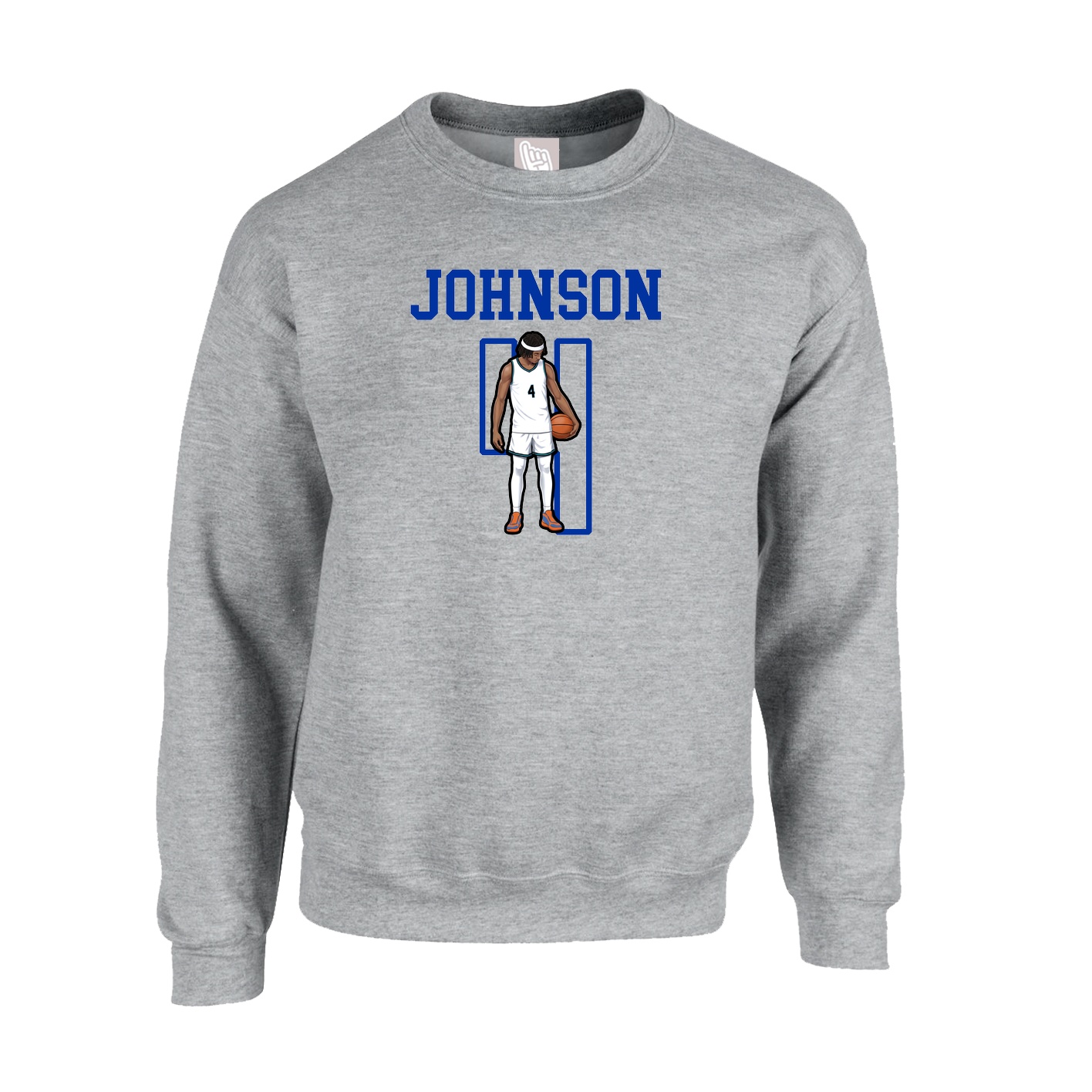 Fleece Crew — Shirsey in Grey