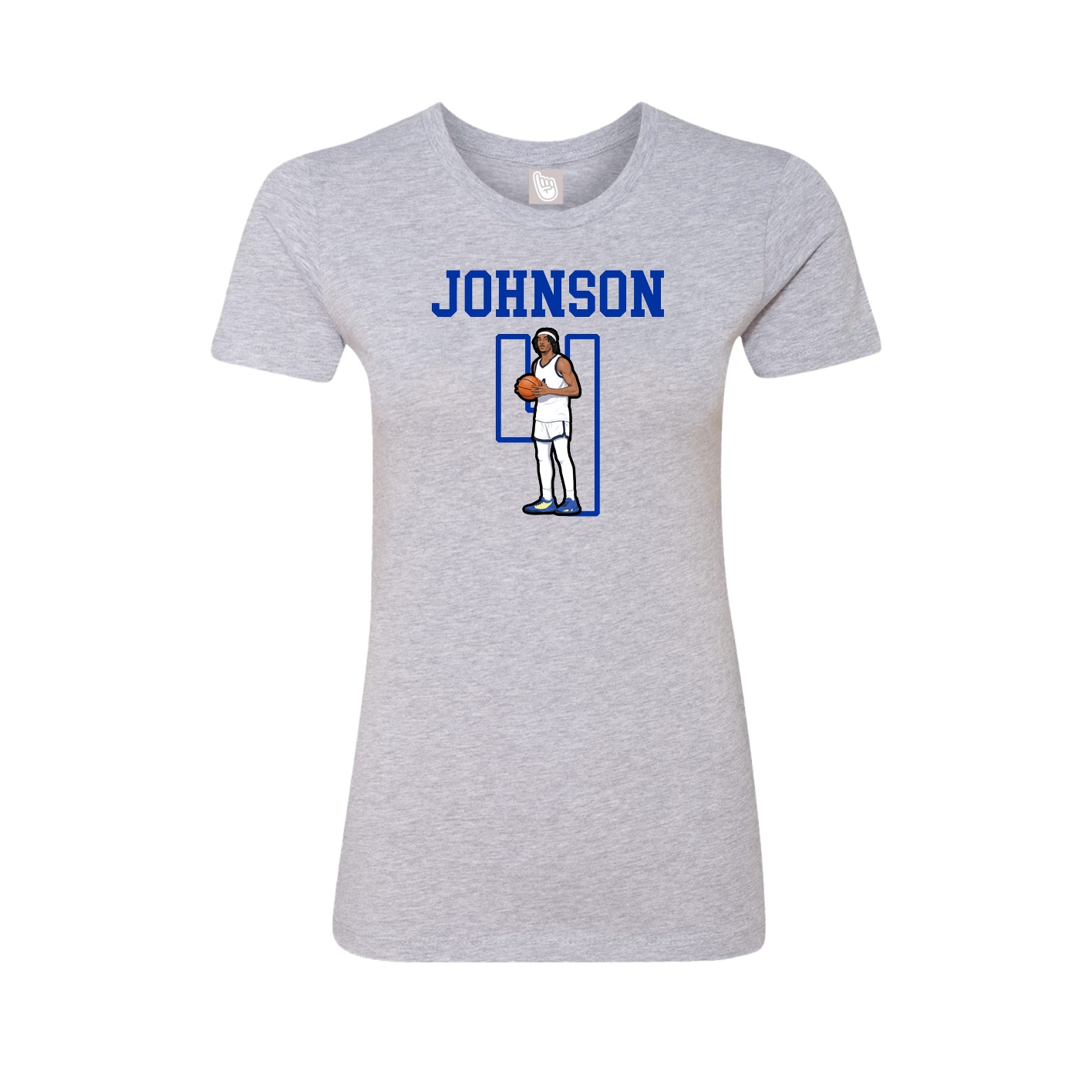 Fitted Women's Tee — Shirsey in Grey