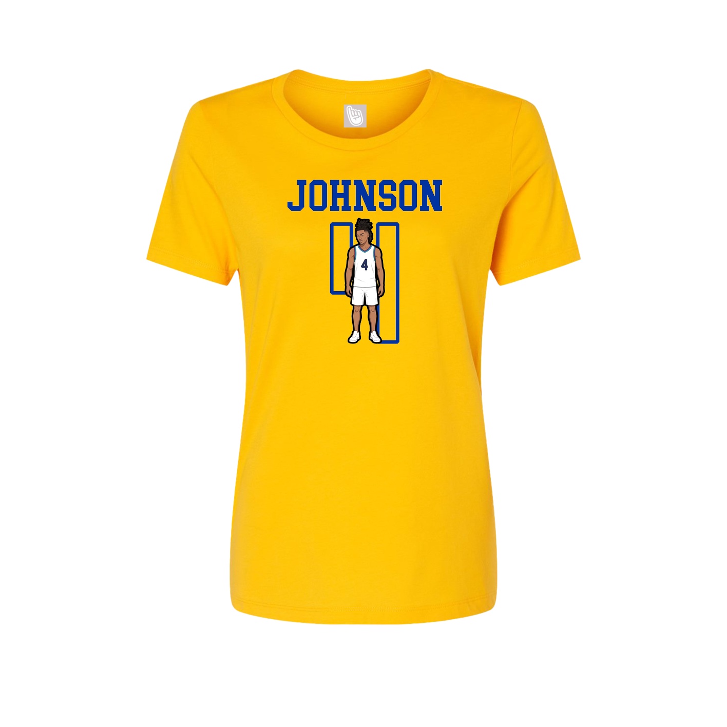 Fitted Women's Tee — Shirsey in Gold
