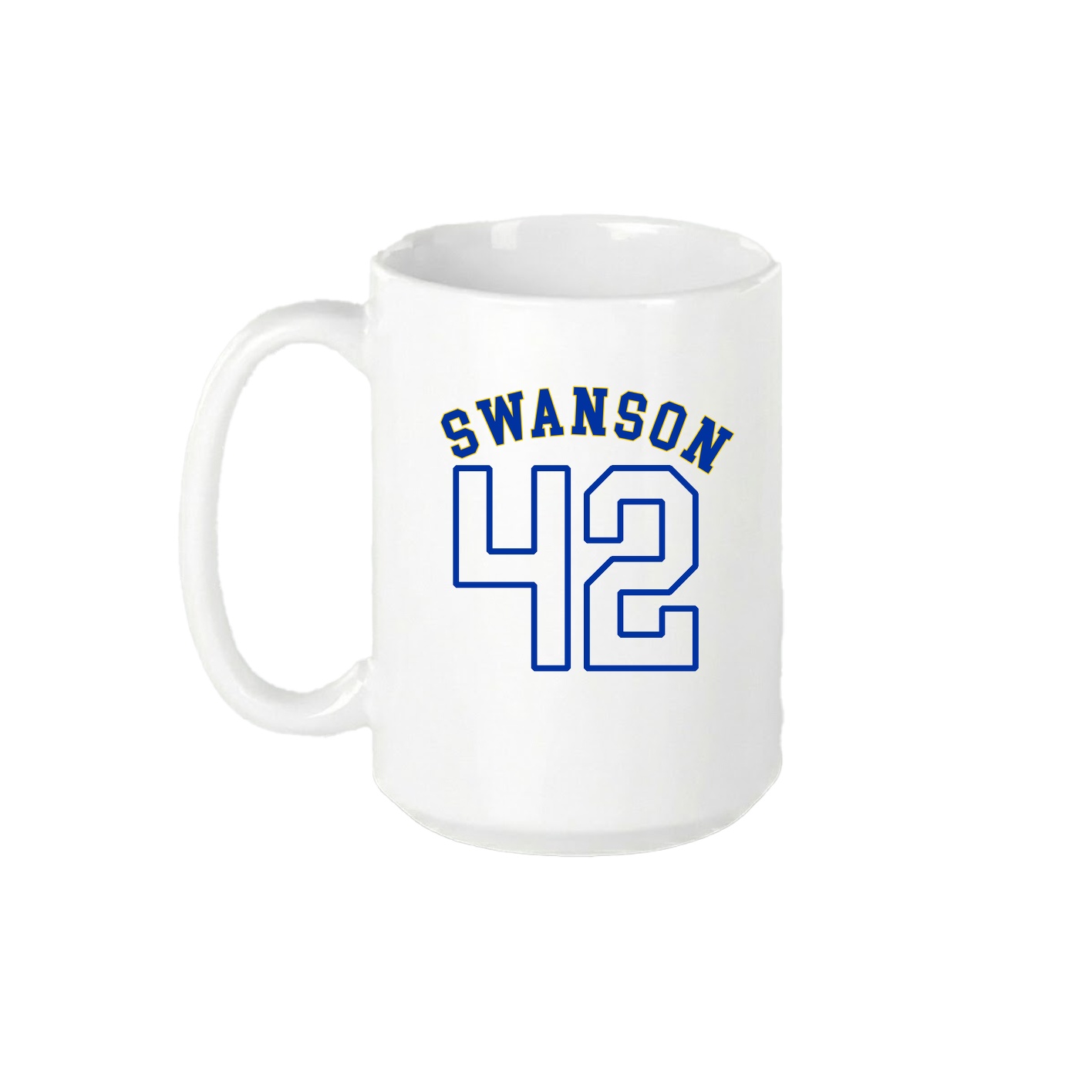 15oz Coffee Mug — Shirsey Arch in White