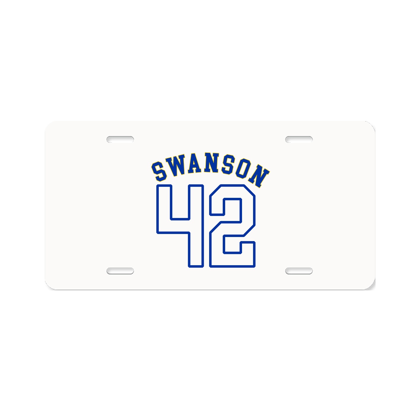 License Plate — Shirsey Arch in Classic