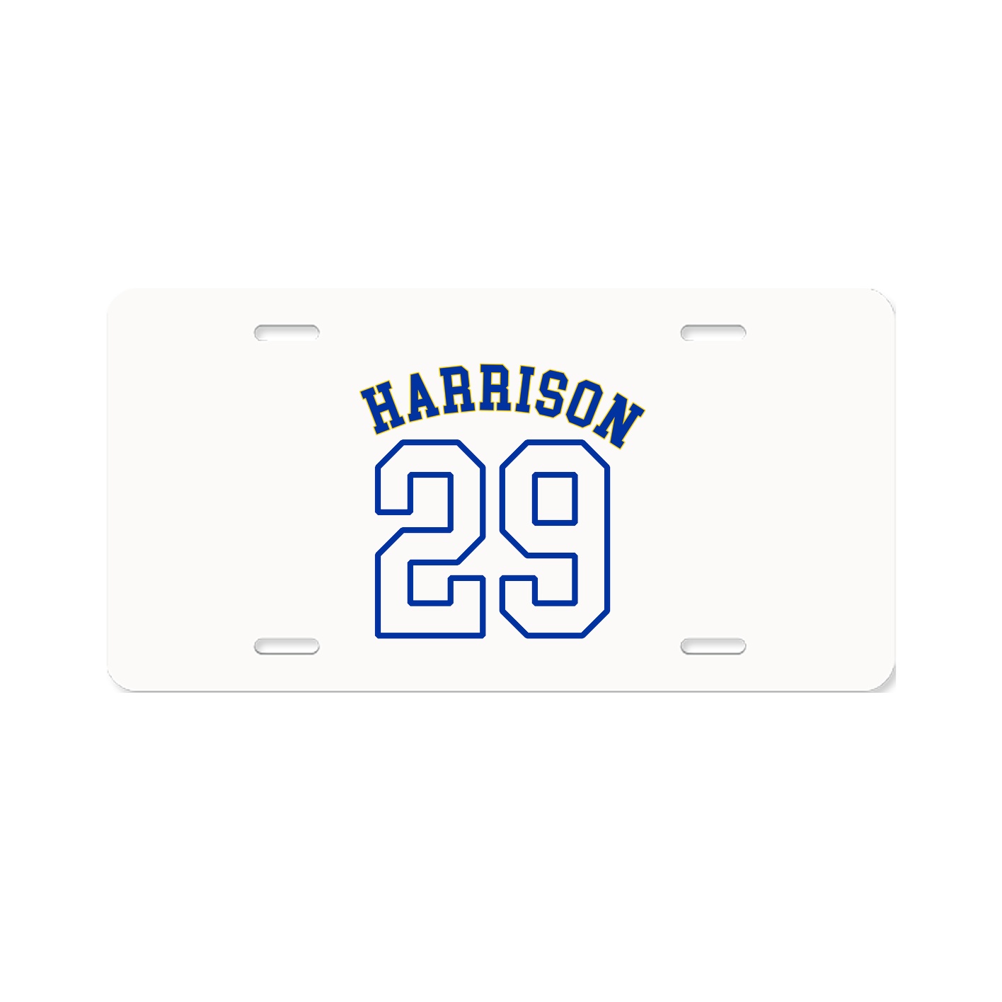 License Plate — Shirsey Arch in Classic
