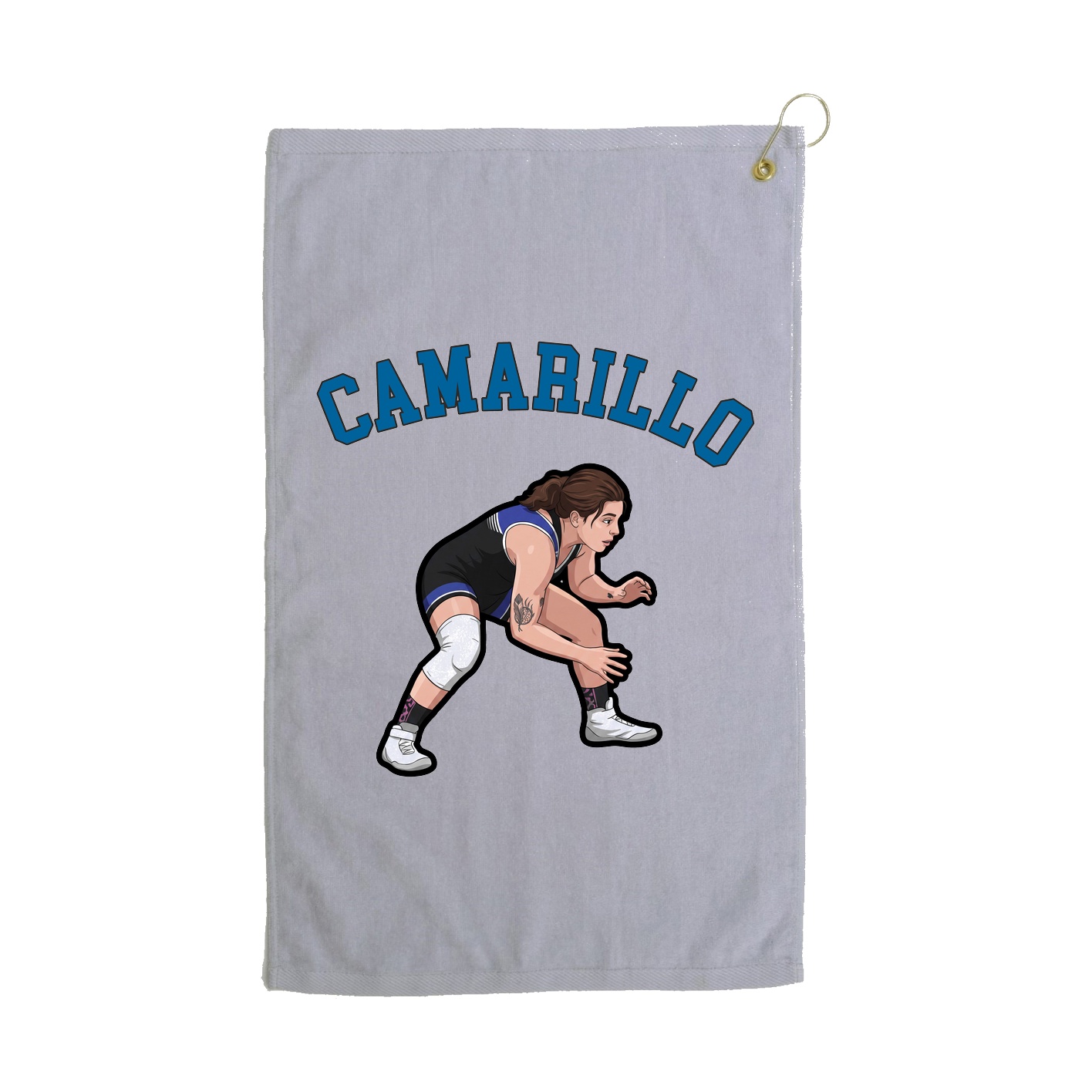 Golf Towel — Shirsey Arch in Grey