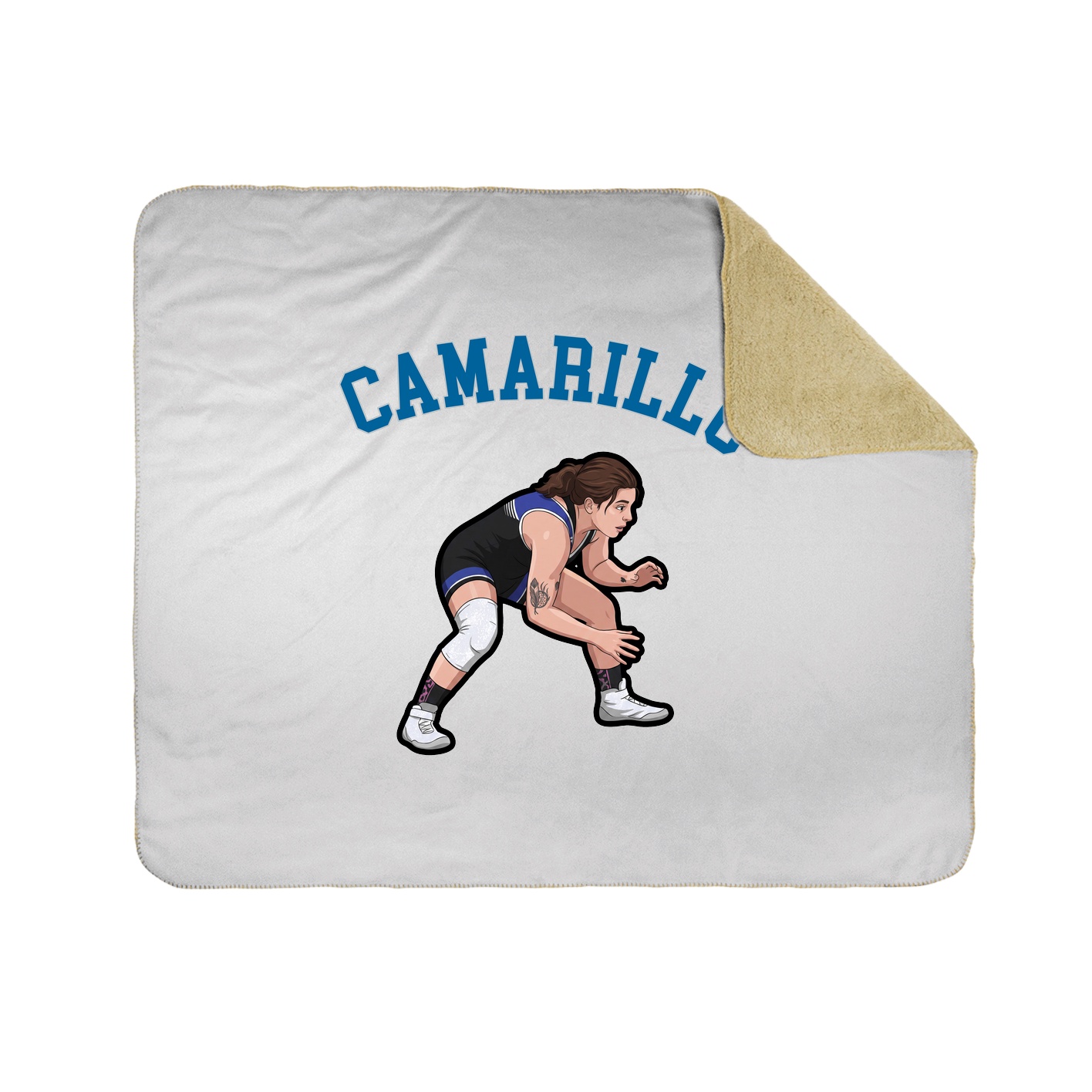 Throw Blanket — Shirsey Arch in White