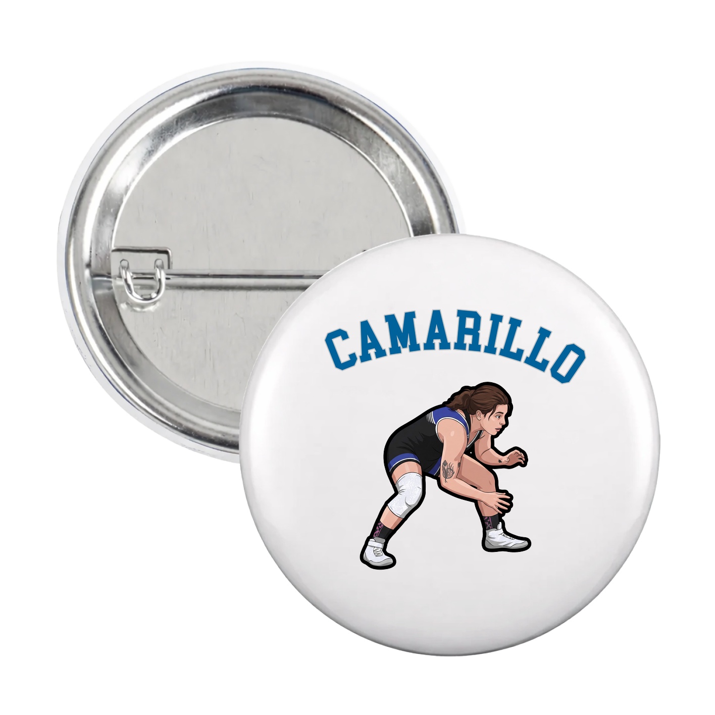 Game Day Button — Shirsey Arch in White