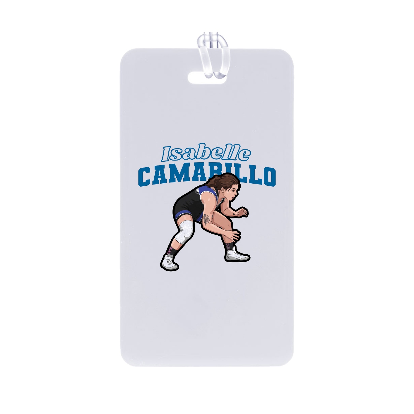 Bag Tag — Name Arch in Classic