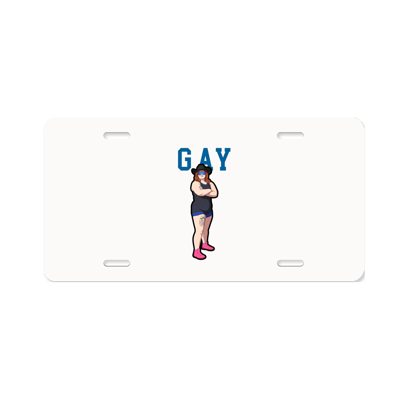 License Plate — Shirsey in Classic