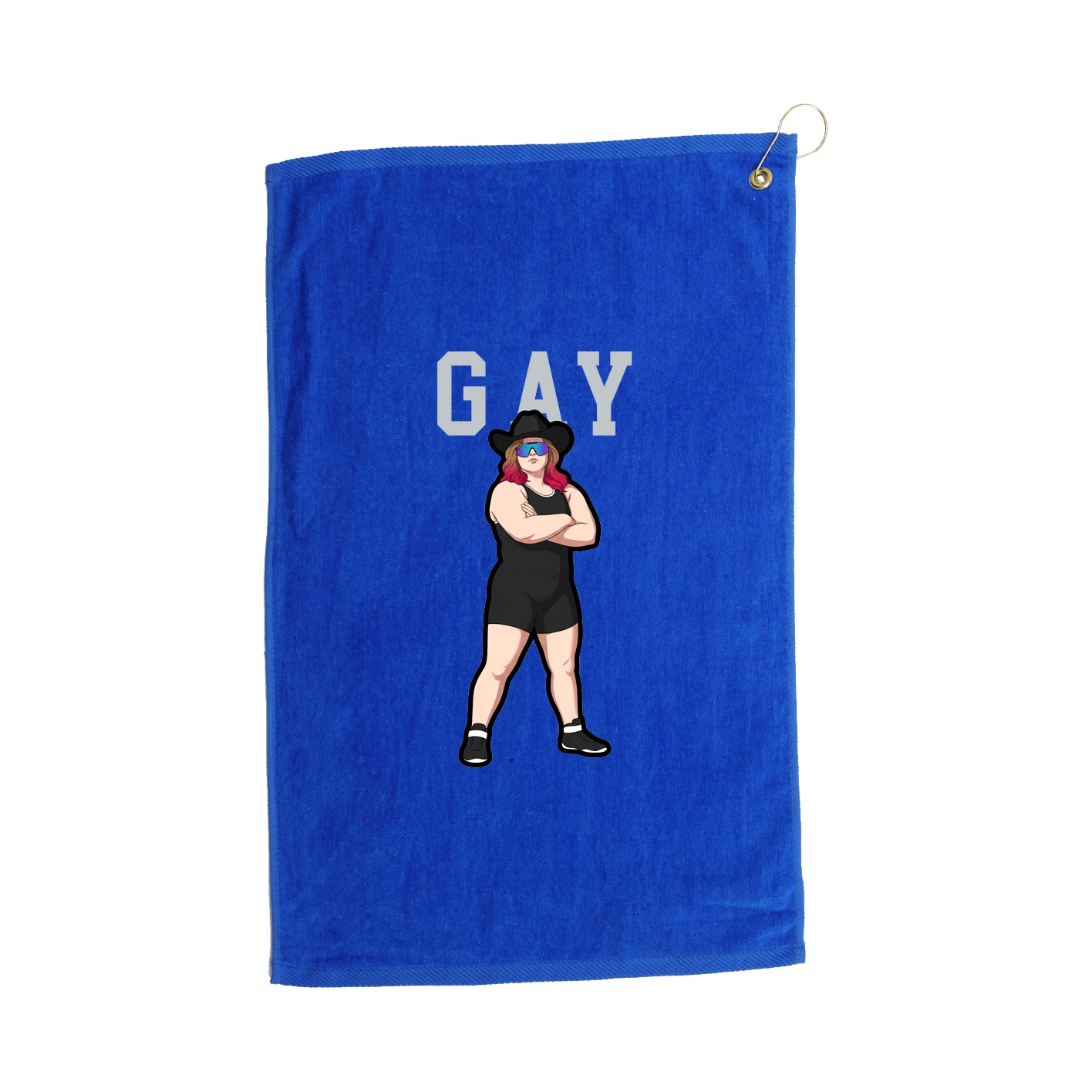 Golf Towel — Shirsey in Royal