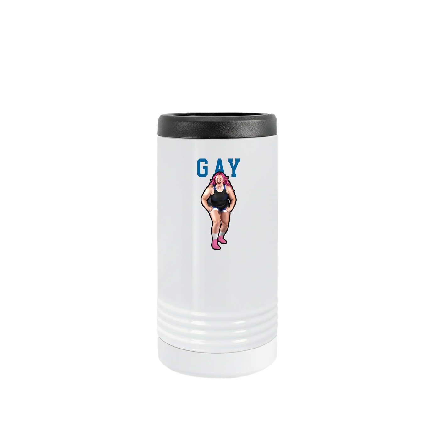 Slim Beverage Holder — Shirsey in White