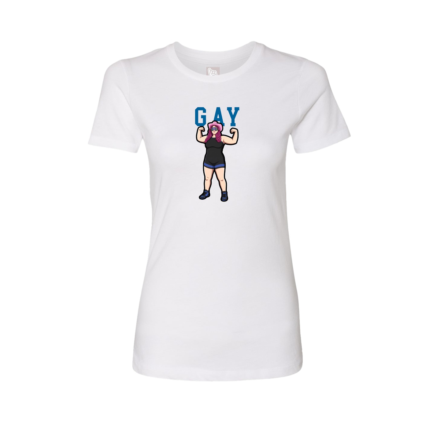 Fitted Women's Tee — Shirsey in White