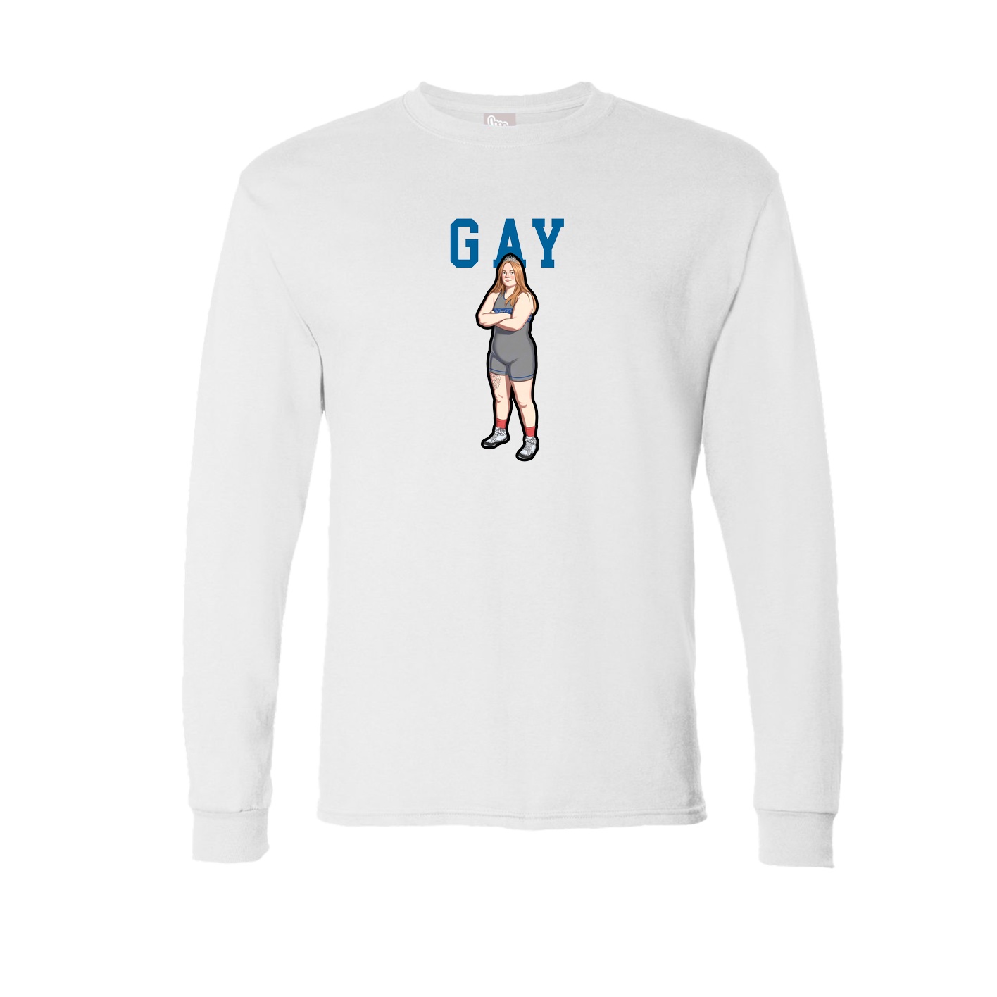 Long Sleeve Tee — Shirsey in White
